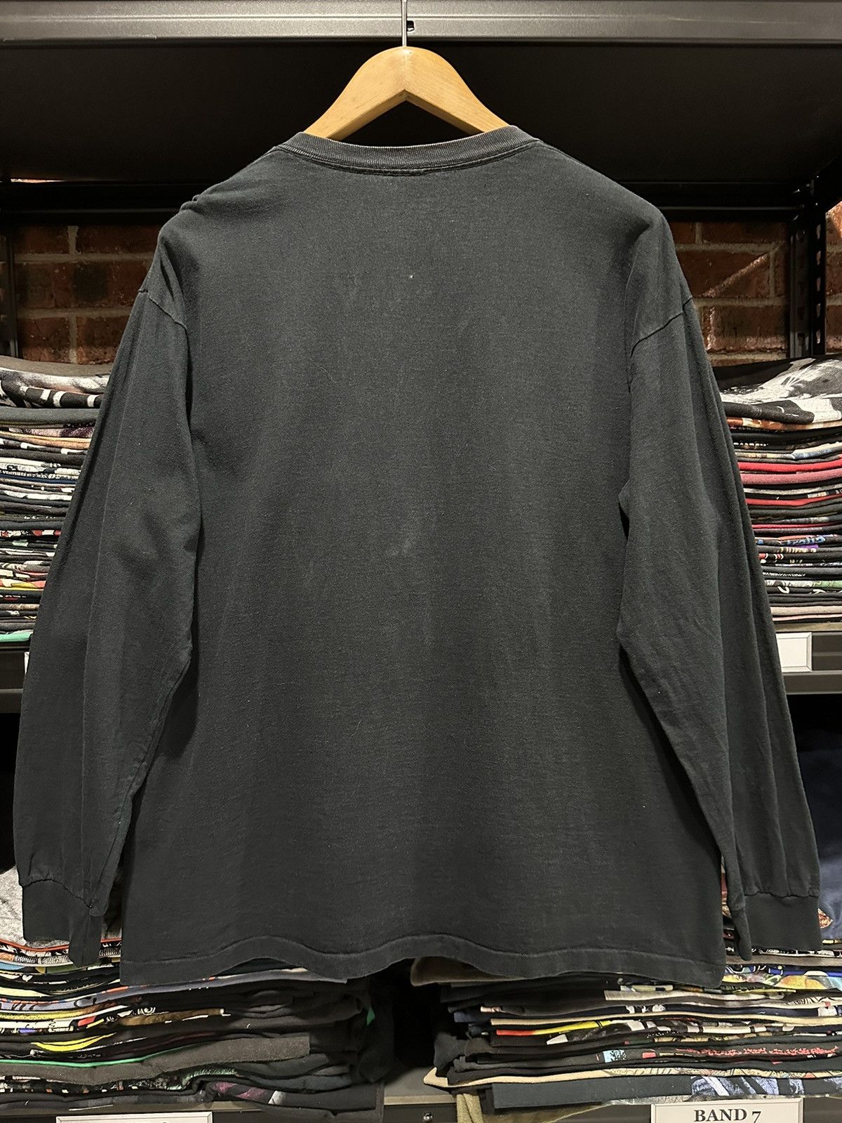 Band Tees × Vintage Vintage 90s James Dean Rabel Iconic Longsleeve faded Tee Size US XL / EU 56 / 4 - 7 Thumbnail