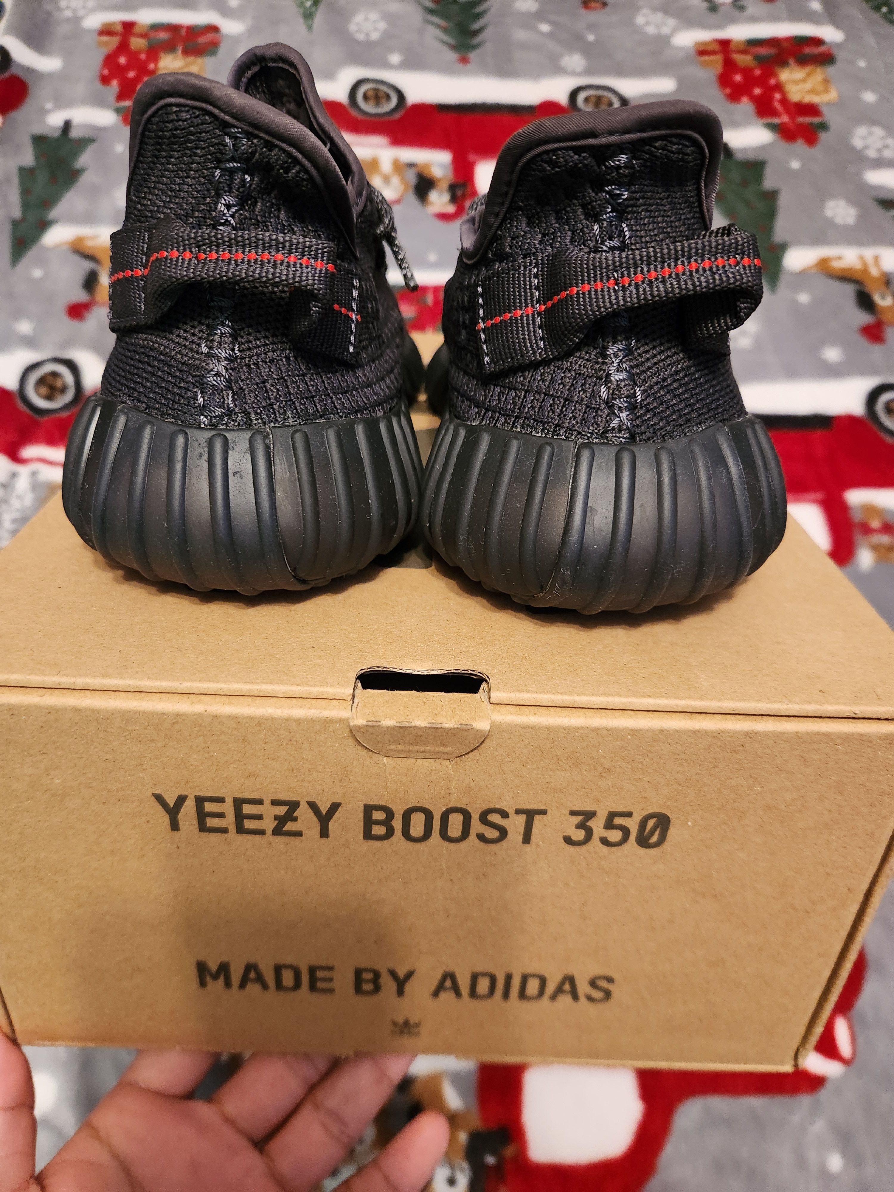 Adidas Yeezy v2 350 triple black non reflective Size US 7.5 / EU 40-41 - 6 Thumbnail