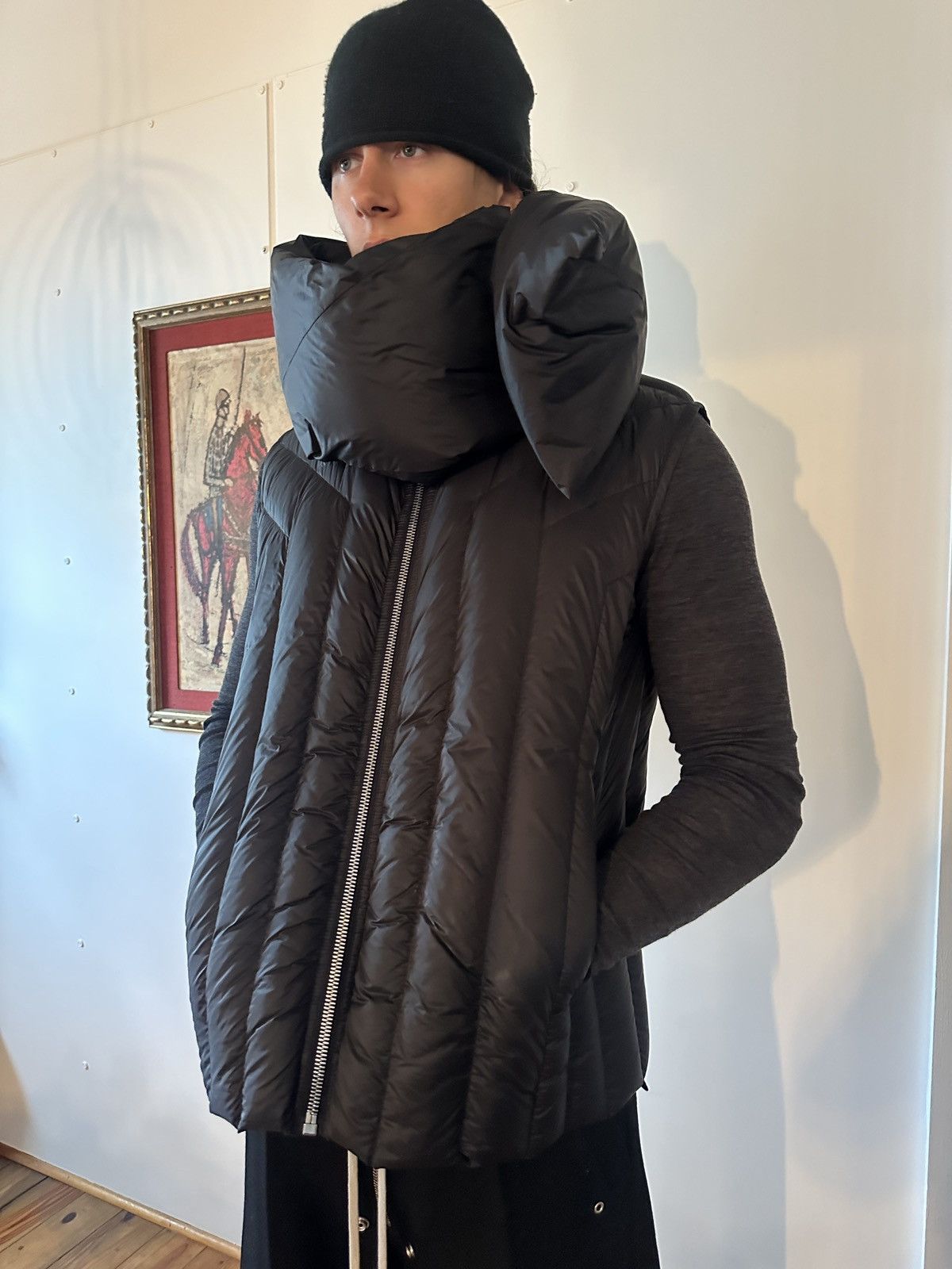 Rick Owens FW23 Rick Owen’s Luxor Puffer Vest Size US M / EU 48-50 / 2 - 4 Thumbnail