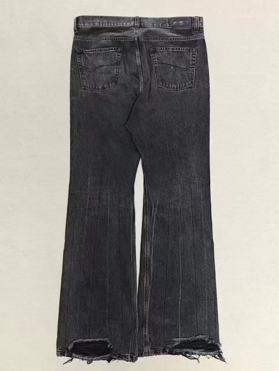 Balenciaga Balenciaga Flared Denim Pants Size M Size US 30 / EU 46 - 2 Thumbnail