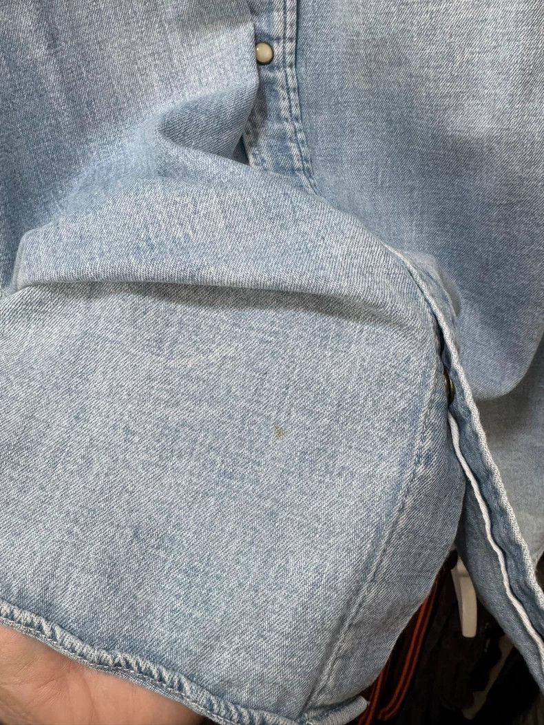 Visvim Visvim white jade button washed denim shirt-2506 Size US XL / EU 56 / 4 - 4 Thumbnail