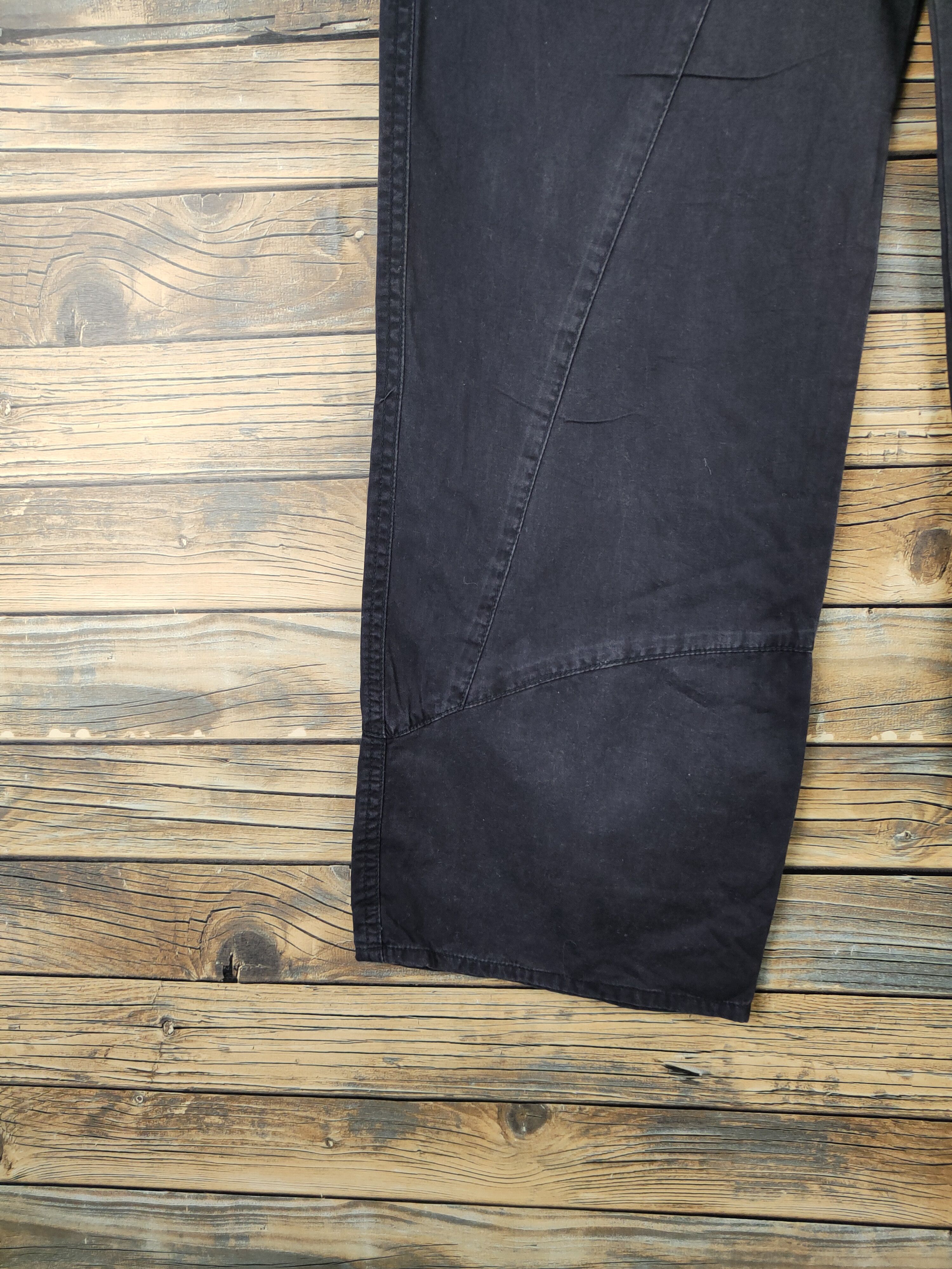 Japanese Brand DL Amp Black Multipocket Cargo Pants #2378 Size US 31 - 5 Thumbnail