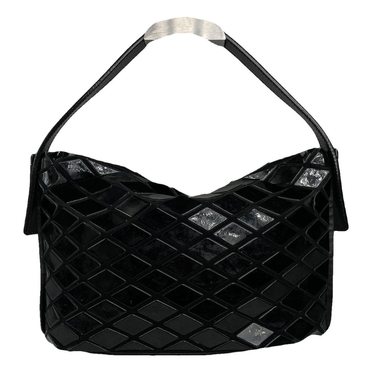 Other Pleats Please Black Leather Handbag Size ONE SIZE - 1 Thumbnail
