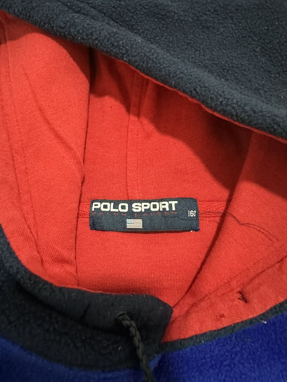 Polo Ralph Lauren Vintage Polo Sport Ralph Lauren Sweatshirt Hoodie Polo Ski Size US S / EU 44-46 / 1 - 4 Thumbnail