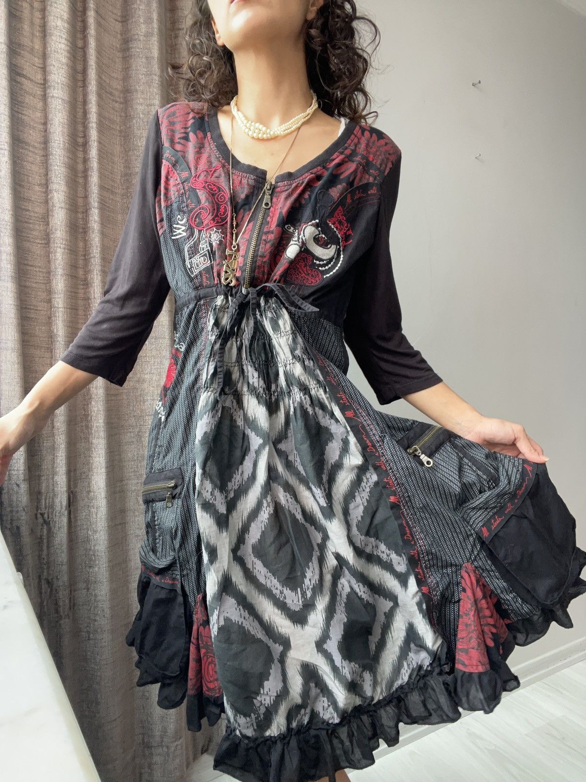 Desigual Desigual dress Size L / US 10 / IT 46 - 4 Thumbnail