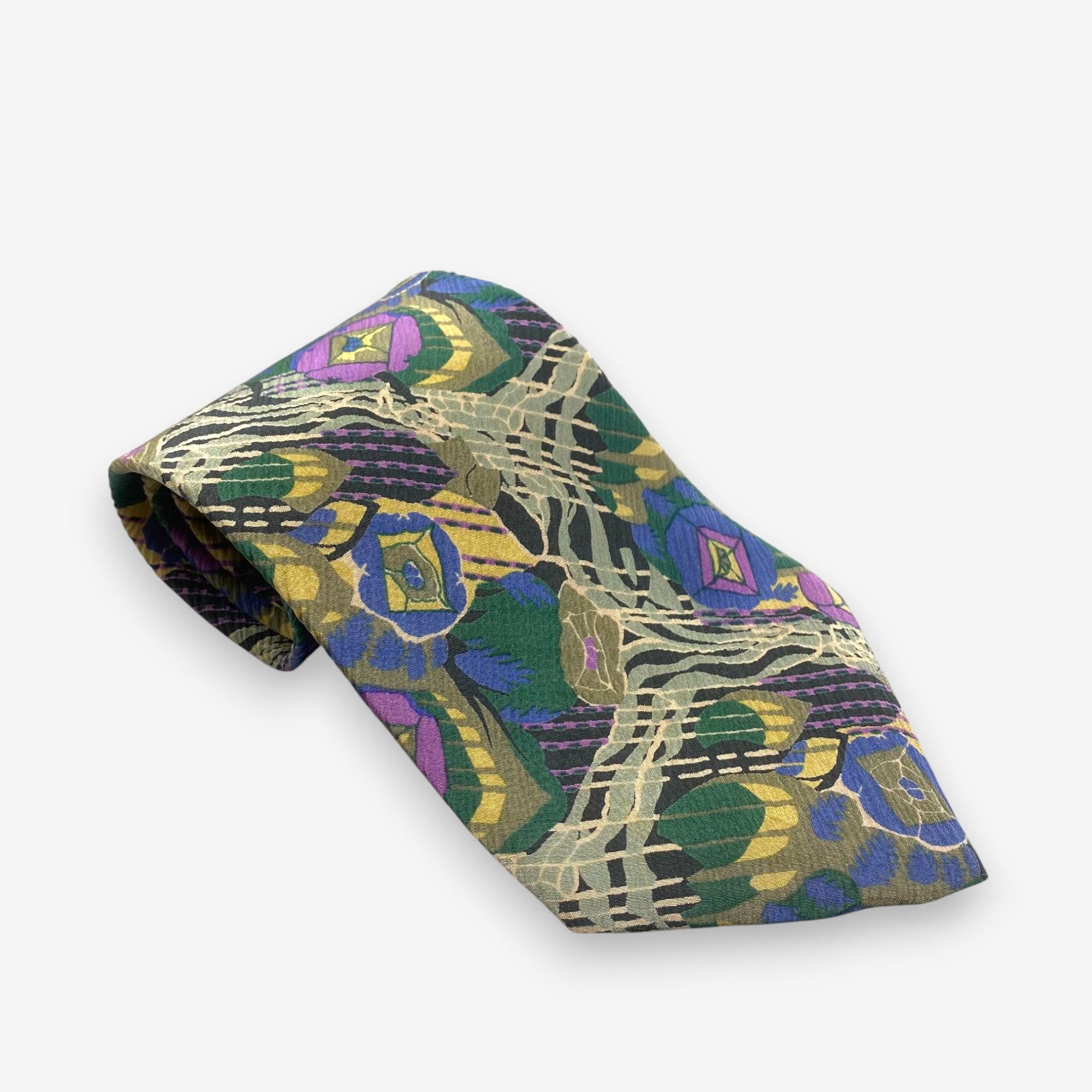 GianMarco Venturi Vintage Gian Marco Venturi SILK Necktie Cravate Pure Silk Size ONE SIZE - 1 Thumbnail