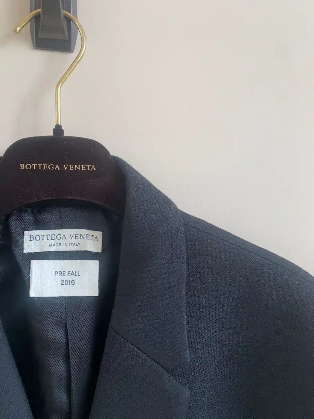 Bottega Veneta FALL19 56 Bottega Veneta Compact Dry Wool Long Classic Coat Size US XL / EU 56 / 4 - 4 Thumbnail