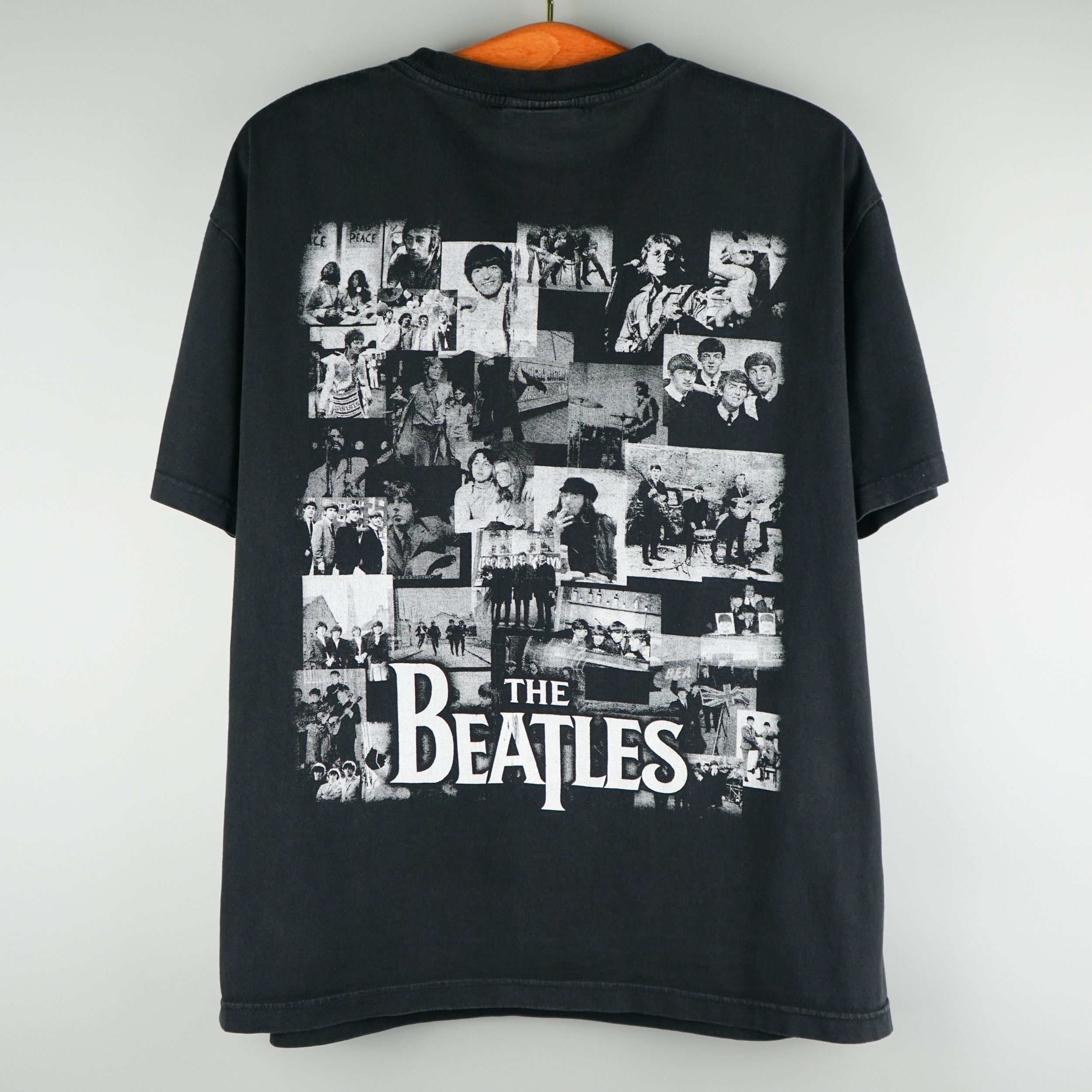 Band Tees × Vintage Vintage 1990s The Beatles T-Shirt Size US L / EU 52-54 / 3 - 5 Thumbnail