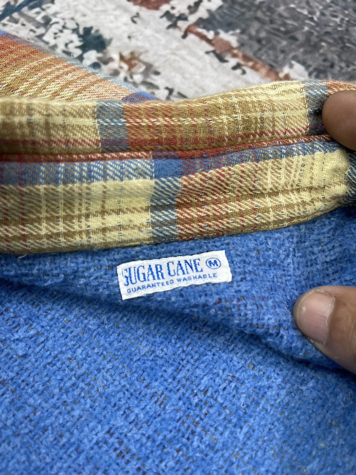 Sugar Cane Vtg Sugar Cane Blanket Lining Flannel Shirts Size US M / EU 48-50 / 2 - 11 Thumbnail