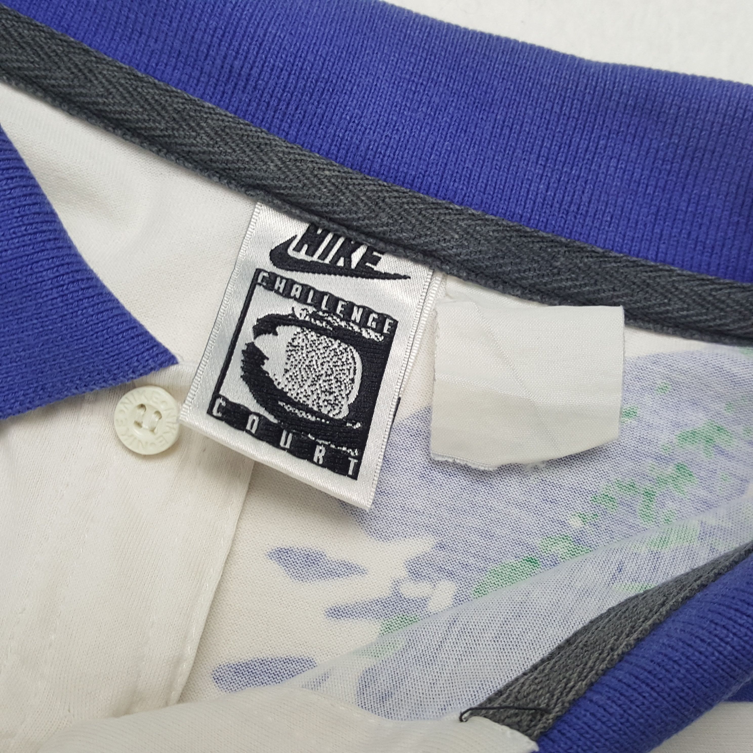 Nike × Vintage NIKE Polos Challenge Court Sports Style Size US M / EU 48-50 / 2 - 8 Thumbnail