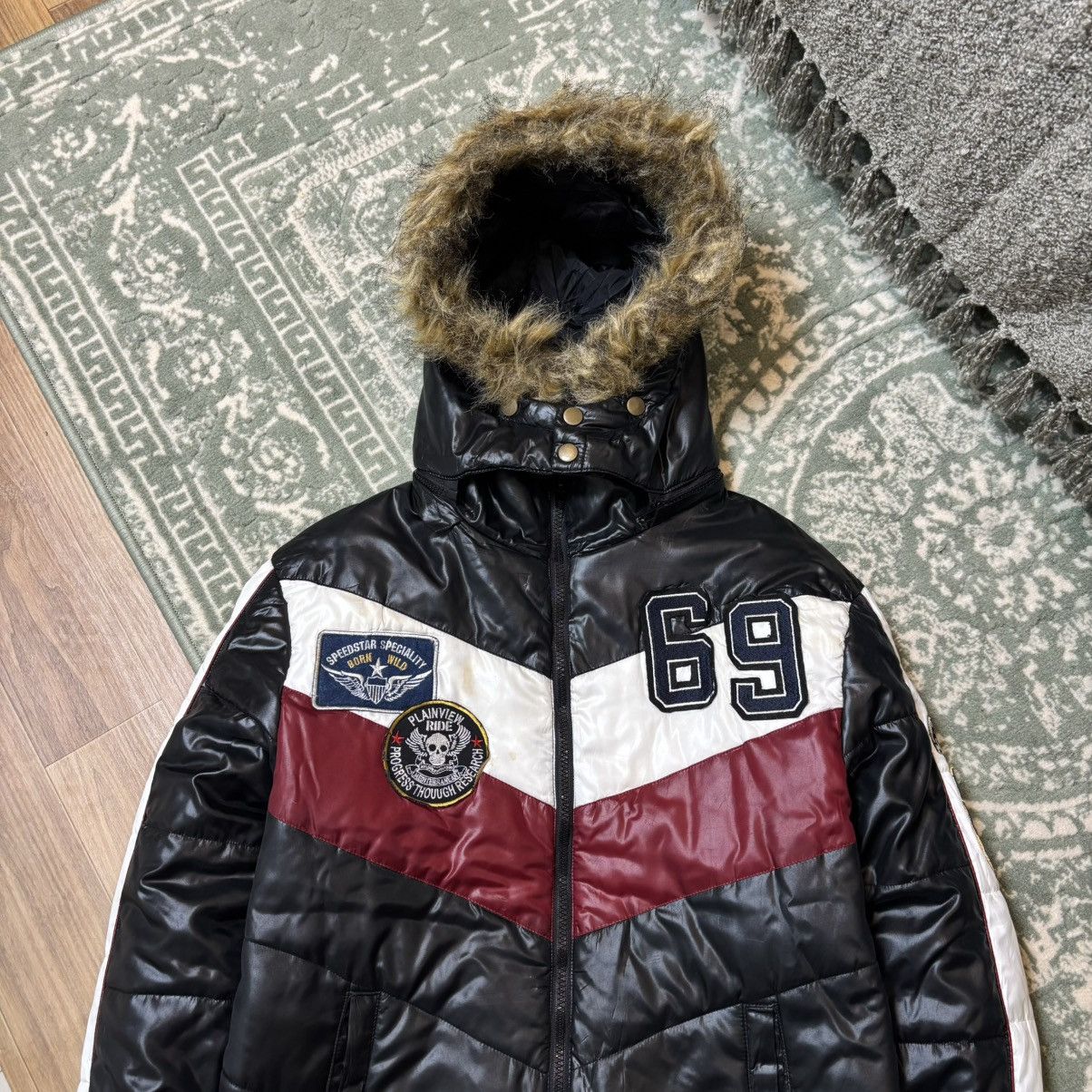 Hysteric Glamour × If Six Was Nine × Japanese Brand Duralumin Fur jacket IfSixWasNine LGB Style Size US L / EU 52-54 / 3 - 7 Thumbnail