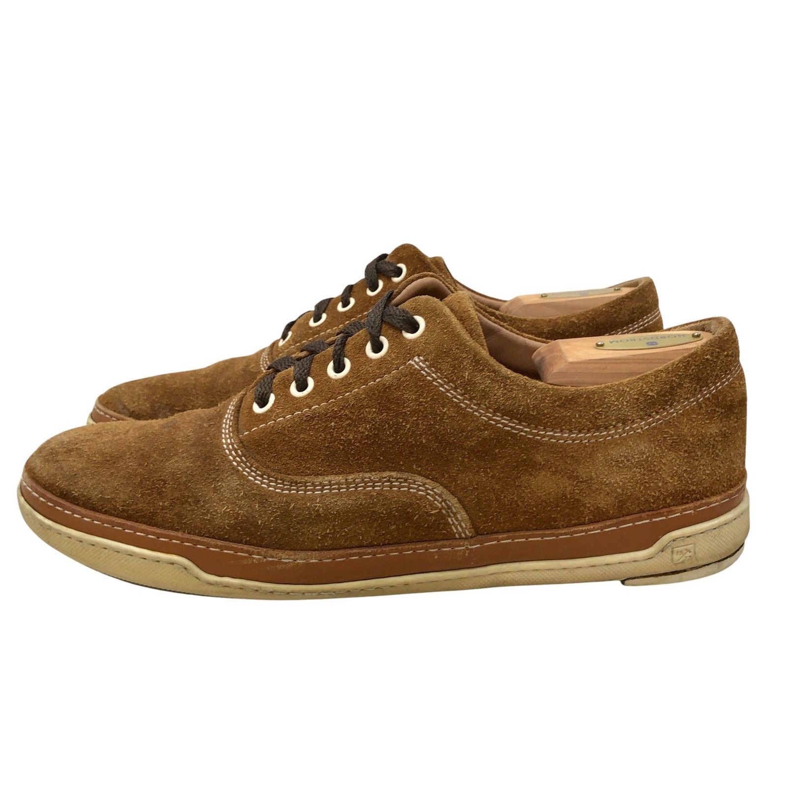 Allen Edmonds Allen Edmonds Shoes 10 D Brown Suede Lace Up Casual Sneakers Size US 10 / EU 43 - 5 Thumbnail