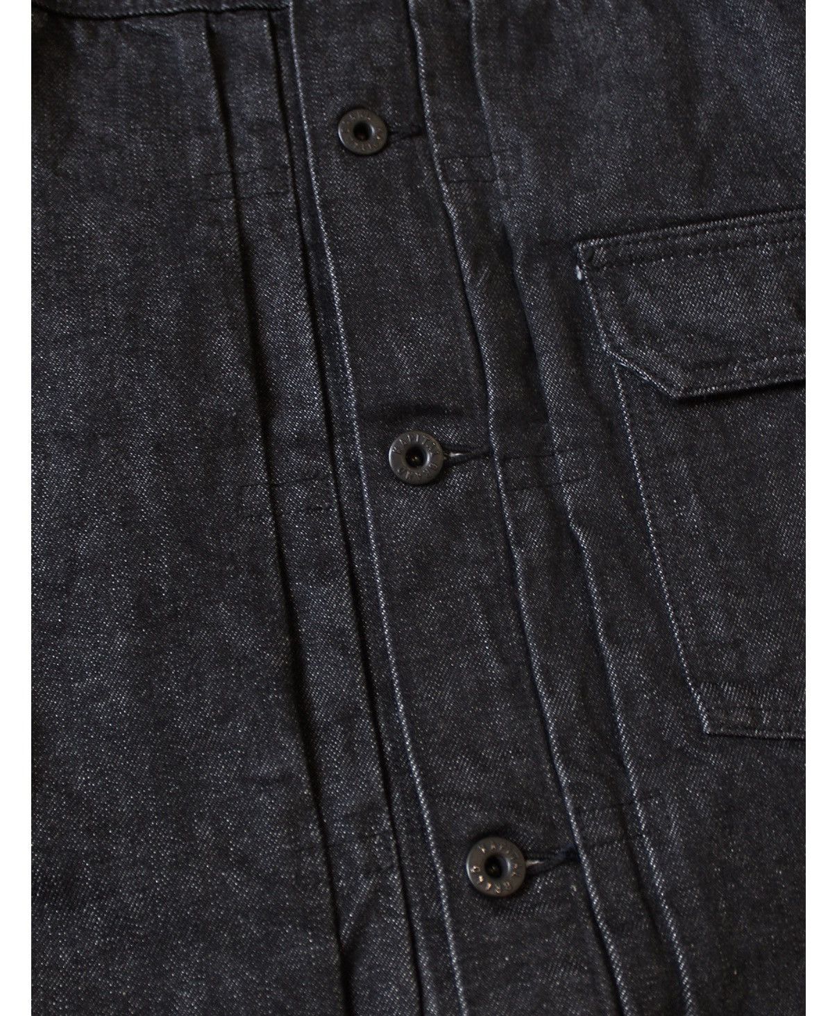 Kapital Kapital 14oz Black Denim 1ST Jacket SIZE 3 Size US L / EU 52-54 / 3 - 4 Thumbnail