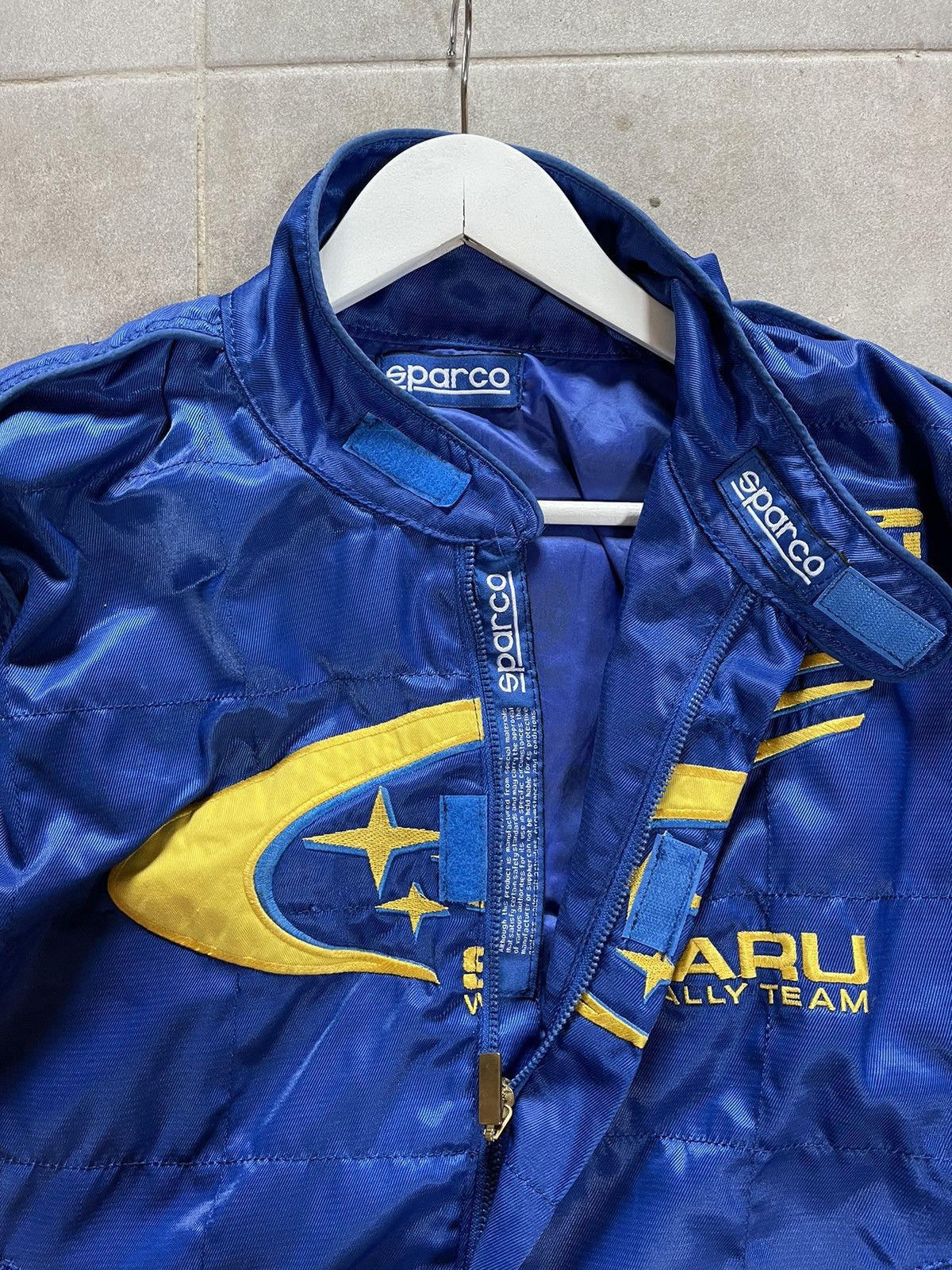 Japanese Brand 90’s Subaru Sparco world rally team england vintage jacket Size US M / EU 48-50 / 2 - 8 Thumbnail