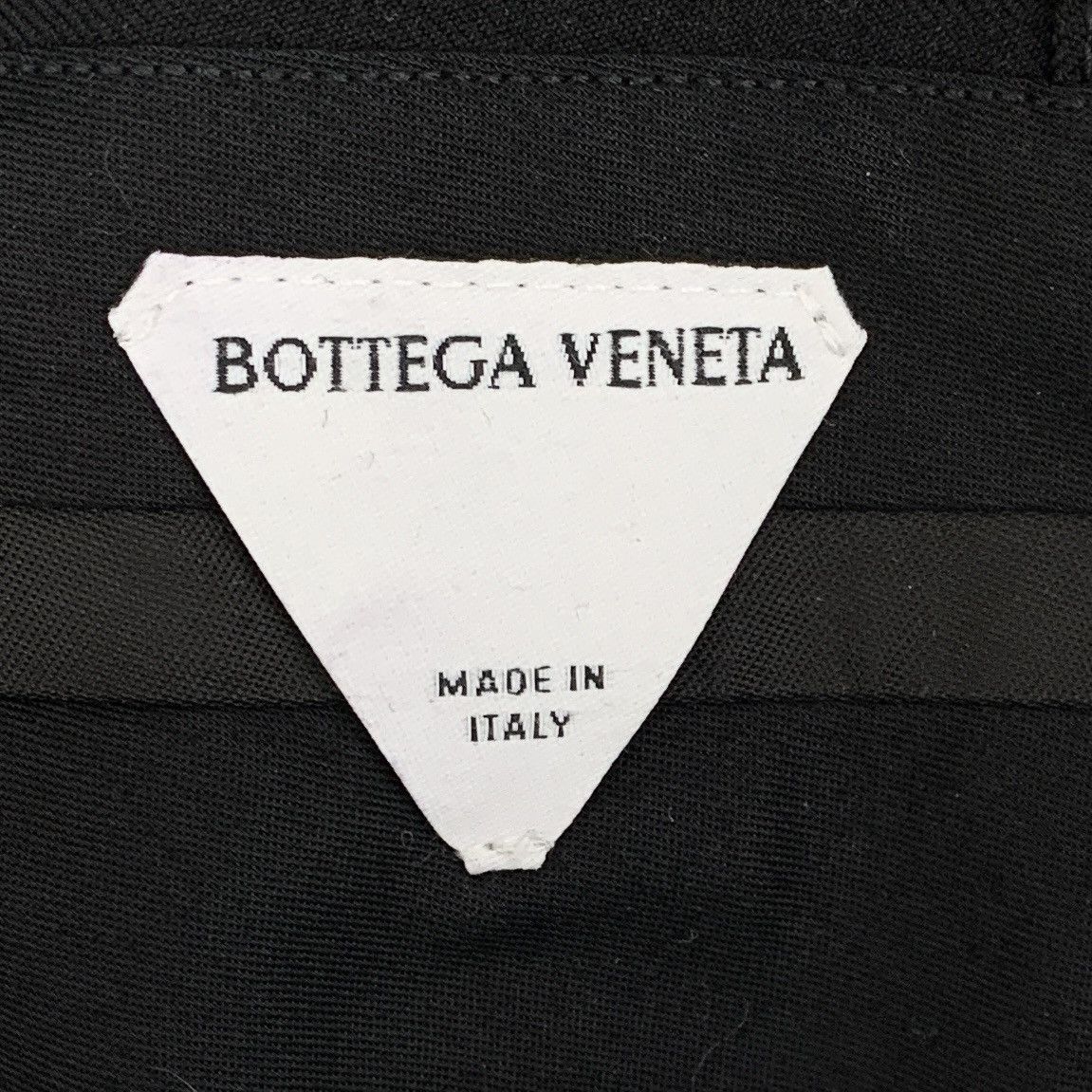 Bottega Veneta Bottega Veneta Black Wool Casual Wide Leg Pants K26WX Size 27" / US 4 / IT 40 - 5 Thumbnail