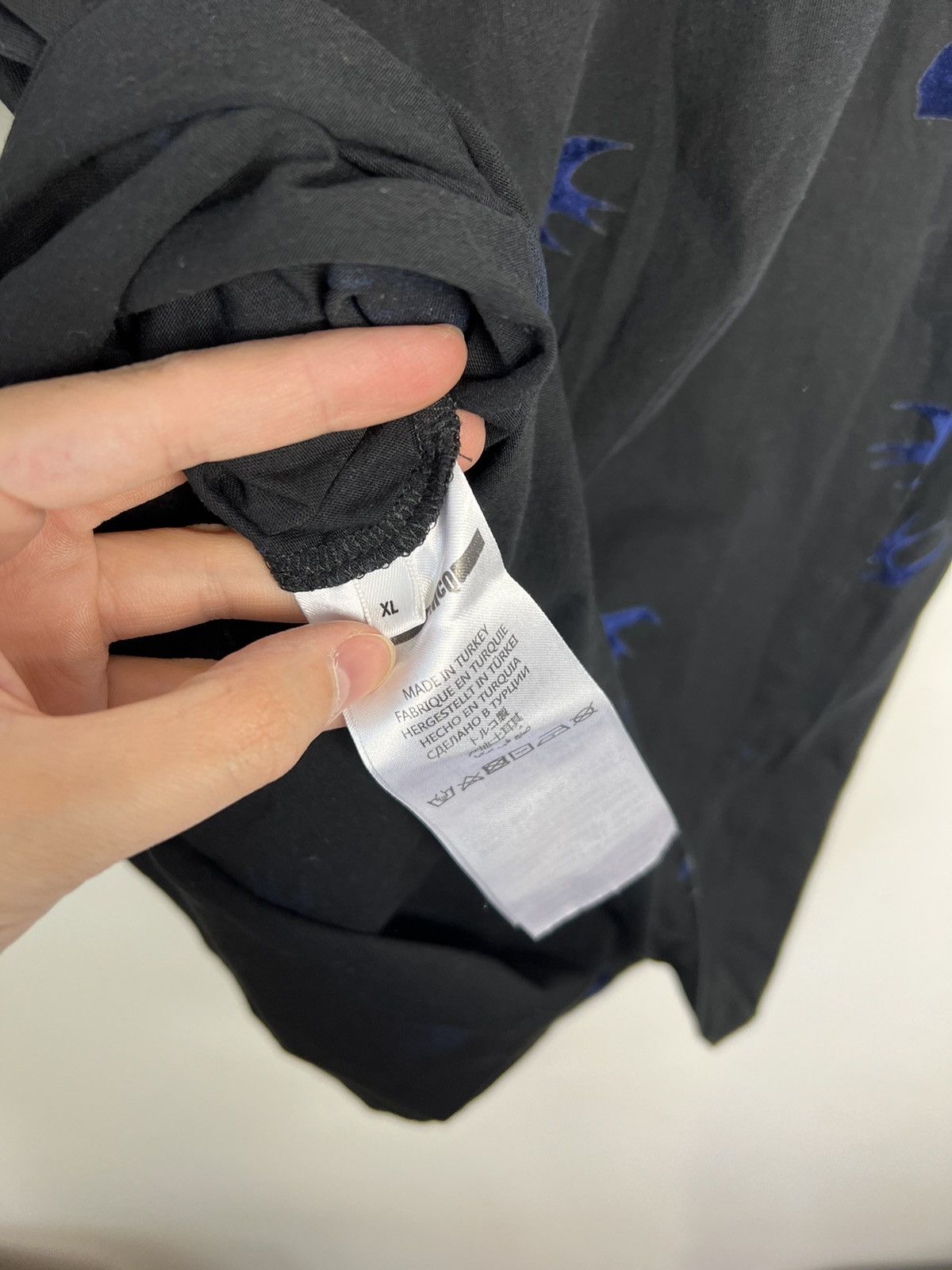 Alexander McQueen Tshirt Alexander McQueen multi logo birds Size US M / EU 48-50 / 2 - 4 Thumbnail