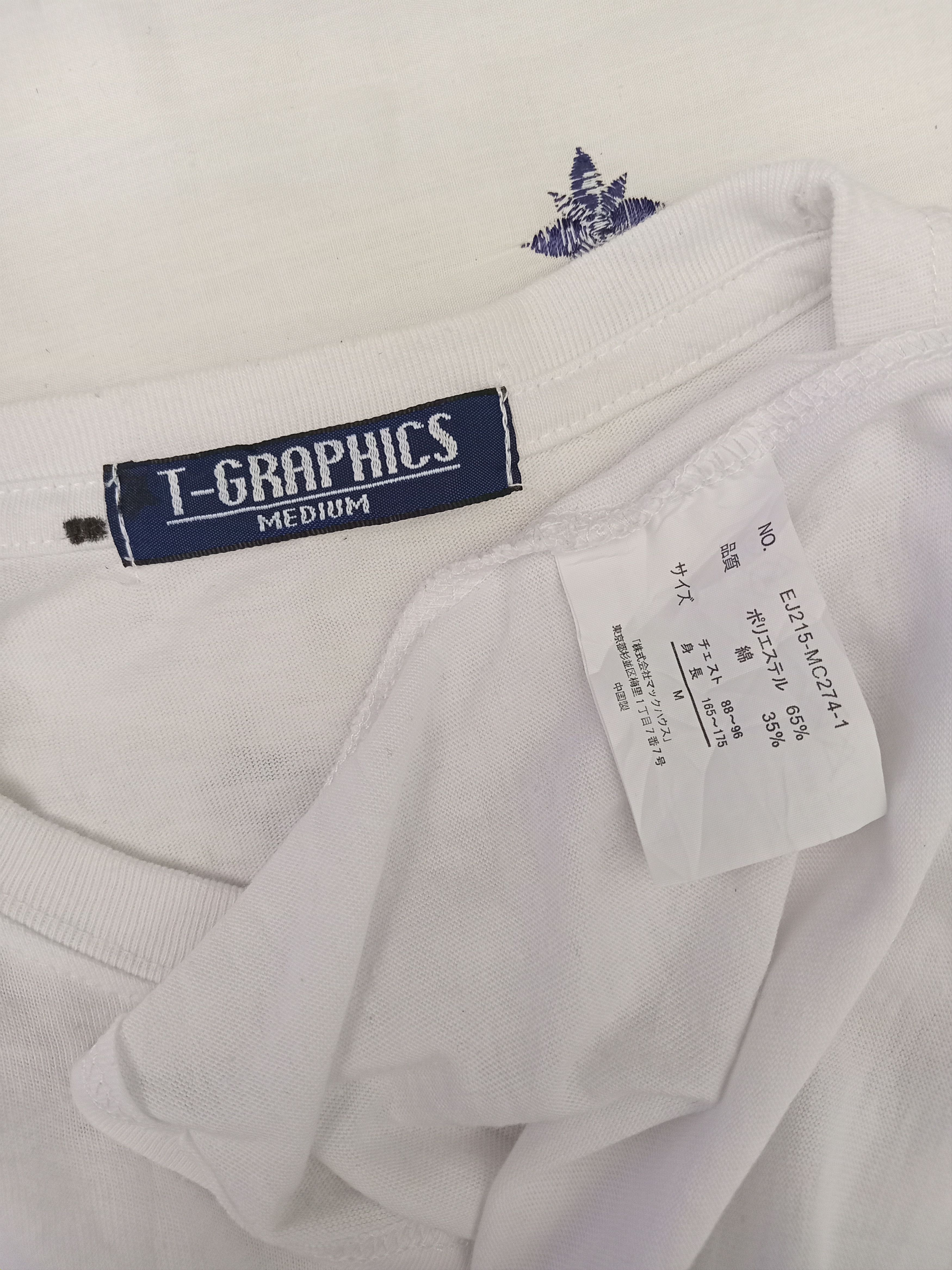 Japanese Brand T-GRAPHICS Renew Your Mind Enormous Long Sleeve T-Shirt Size US M / EU 48-50 / 2 - 6 Thumbnail