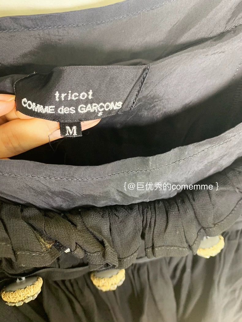 Comme des Garcons Comme Des Garcons Black halter double dress doll dress gol Size M / US 6-8 / IT 42-44 - 5 Thumbnail