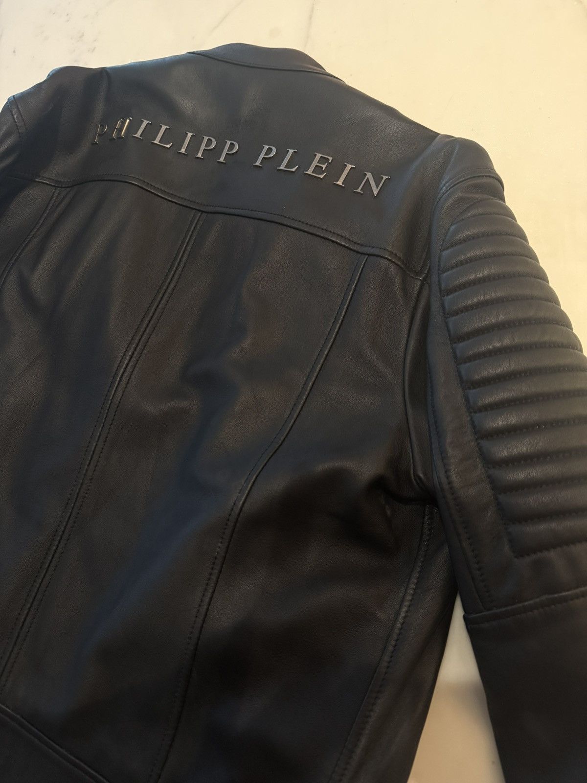 Leather Phillip Plein Jacket