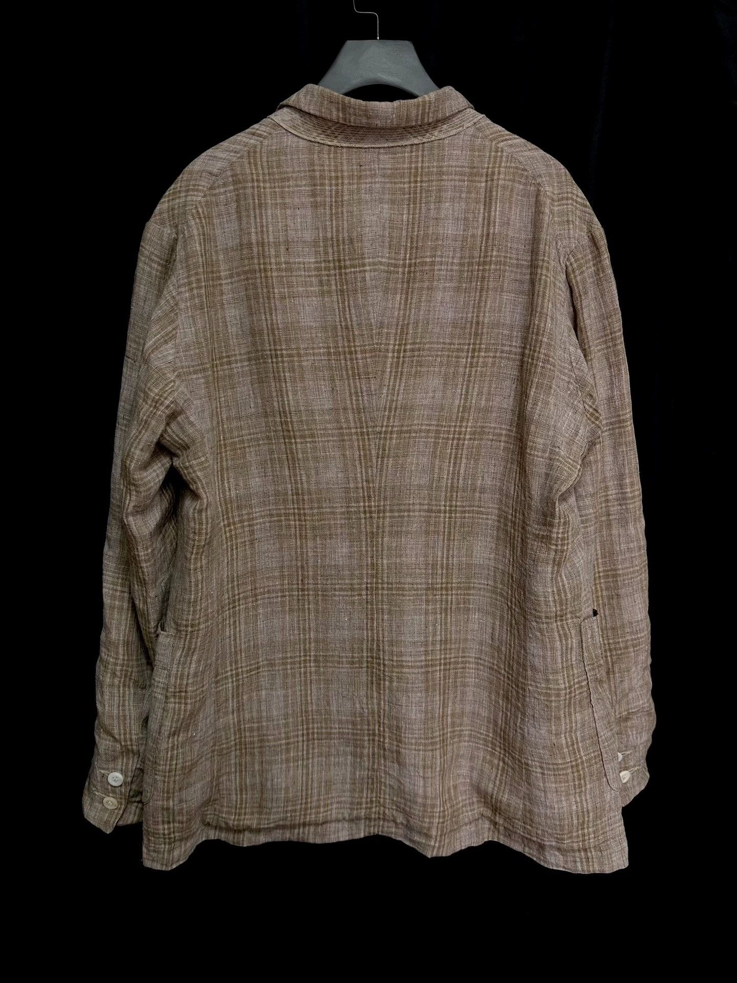 Other kaval vintage linen hand-dyed hand-sewn jacket M Size US M / EU 48-50 / 2 - 3 Thumbnail