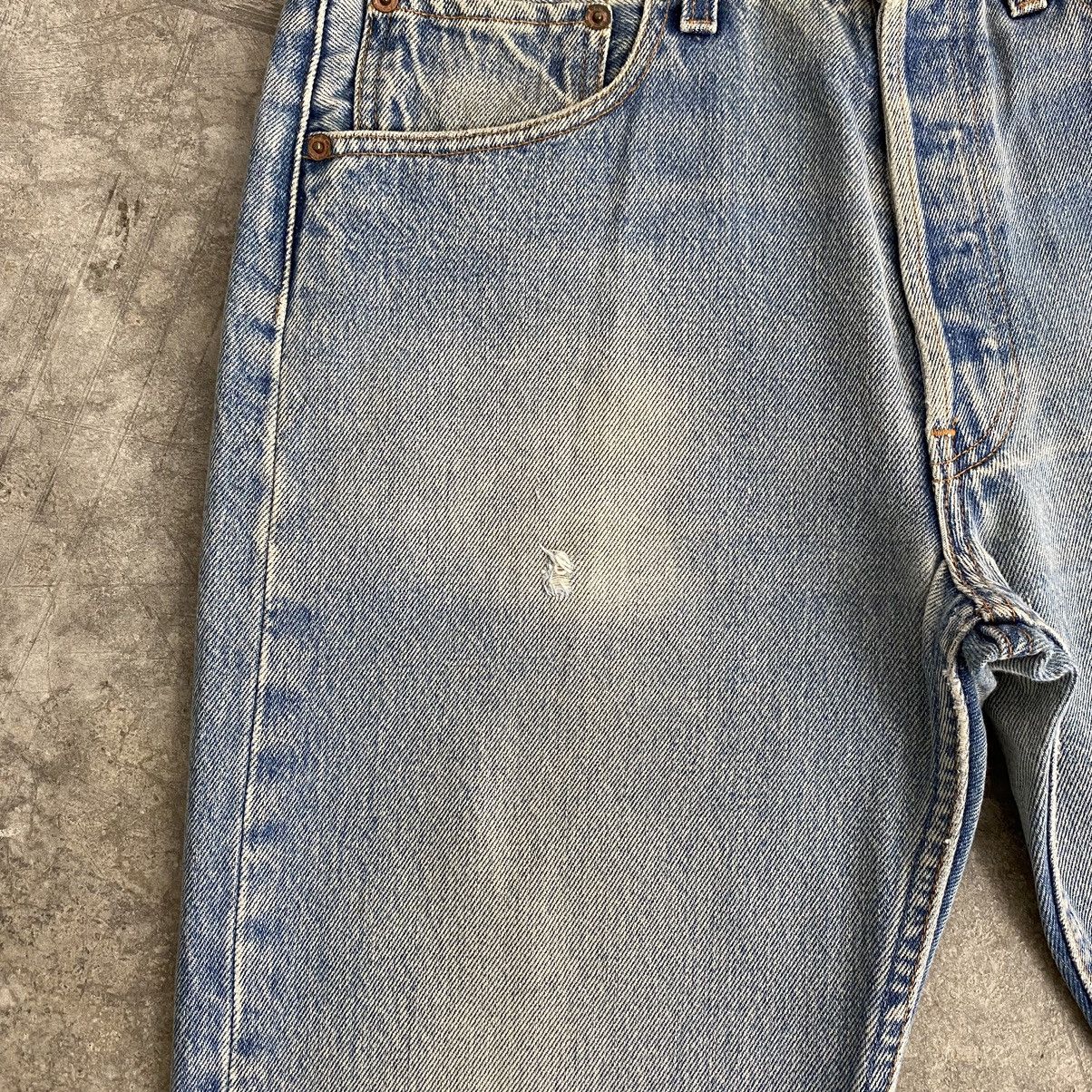 Levi's Size 31x30.5 VTG 90’s Levis 501xx Light Blue Jeans Size US 31 - 5 Thumbnail