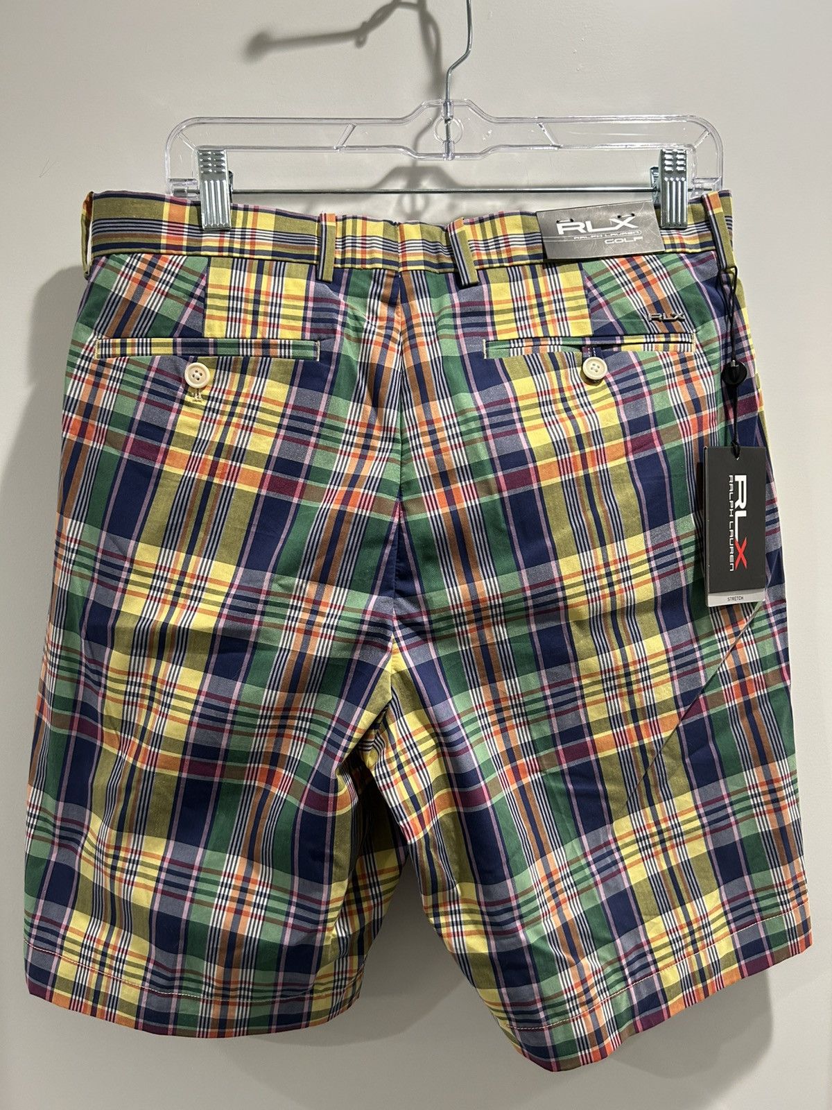 RLX Ralph Lauren RLX Ralph Lauren Multicolor Madras Plaid Golf Shorts Size 30 Size US 30 / EU 46 - 7 Thumbnail