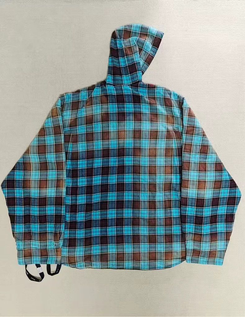 Balenciaga Balenciaga 22ss flannel rendering for old plaid gradient ho Size US M / EU 48-50 / 2 - 2 Thumbnail