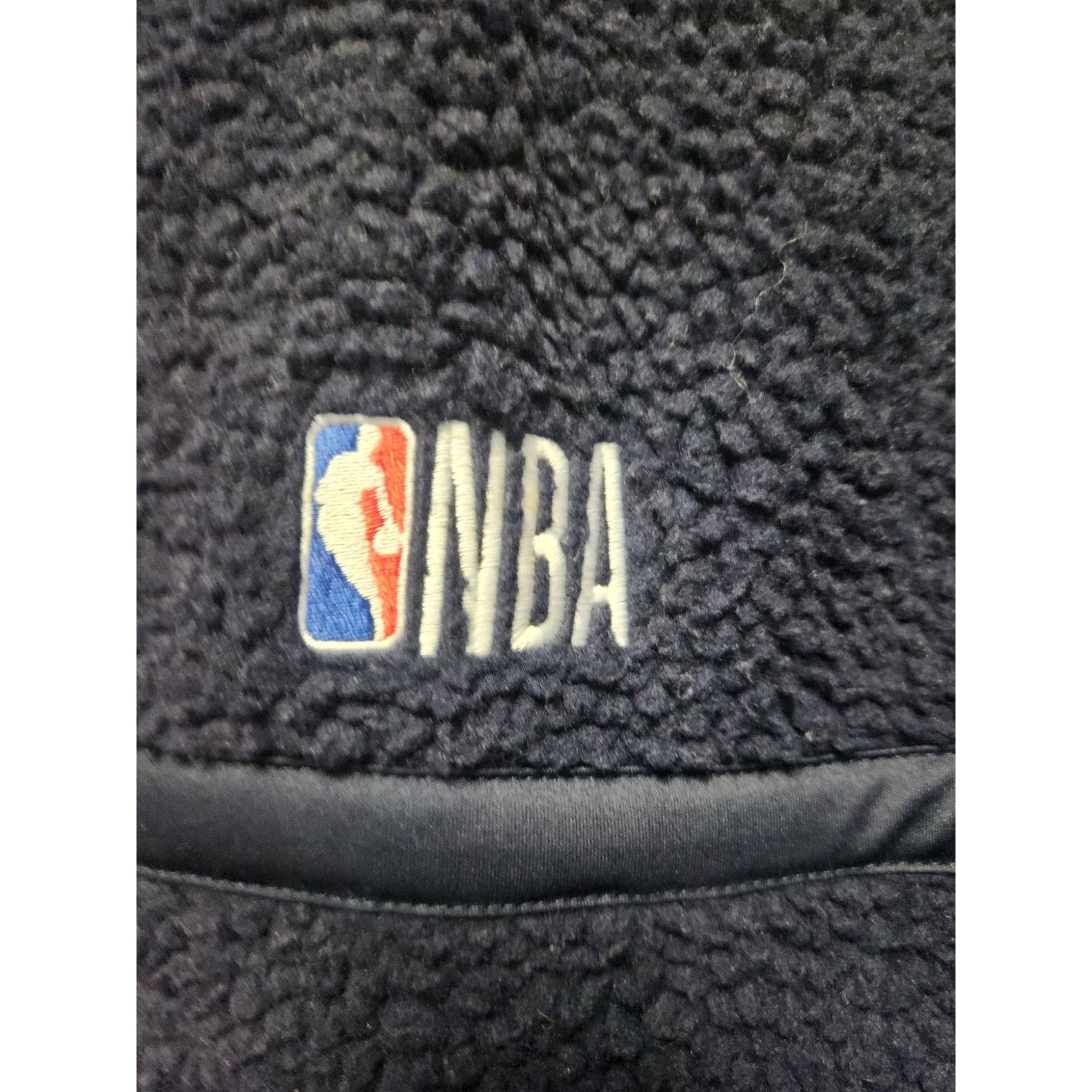 NBA NBA Sherpa Full Zip Jacket w Hood, Men's Size M, Blue NWOT Size US M / EU 48-50 / 2 - 3 Thumbnail