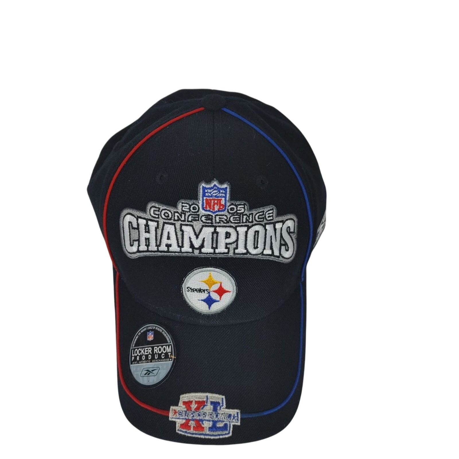 NFL Steelers 2005 Championship hat NWT Size ONE SIZE - 1 Thumbnail