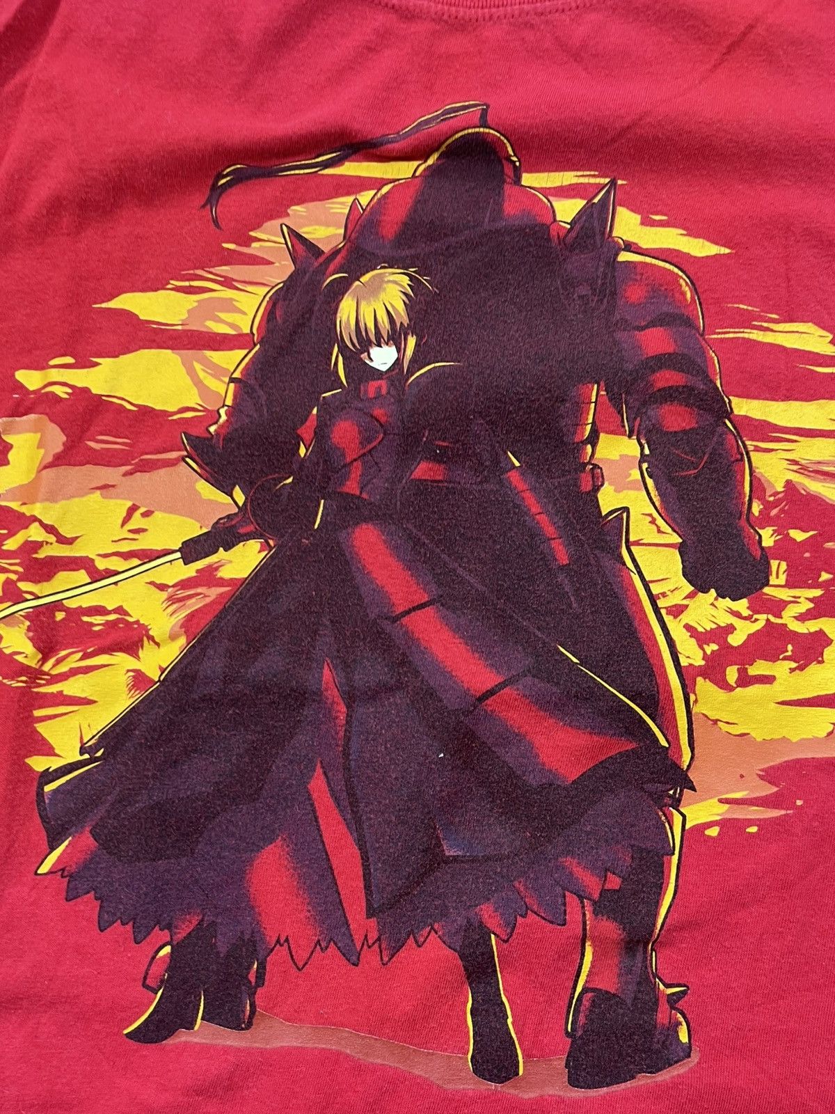 Anime Vintage Y2K anima red big logo tee size S Size US S / EU 44-46 / 1 - 4 Thumbnail