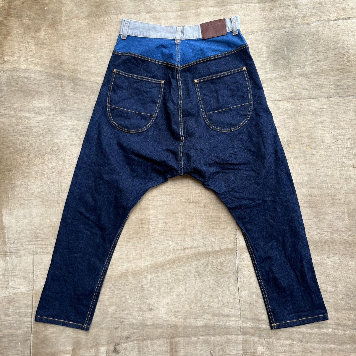 Tsumori Chisato TSUMORI CHISATO DENIM DROP CROTCH Size US 30 / EU 46 - 8 Thumbnail