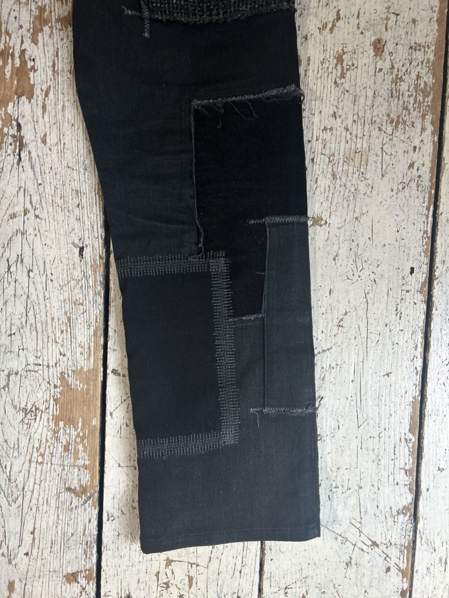 Junya Watanabe Junya Watanabe black denim patchwork jeans Size US 30 / EU 46 - 10 Thumbnail
