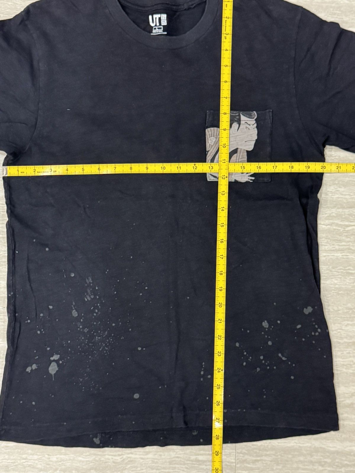 Uniqlo Uniqlo UT x MFA Boston Ukiyo-e Sharaku Toshusai Pocket Black Size US L / EU 52-54 / 3 - 3 Thumbnail