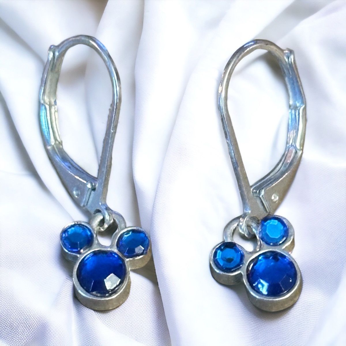 Other Mickey Mouse gemstone leverback earrings Size ONE SIZE - 1 Thumbnail