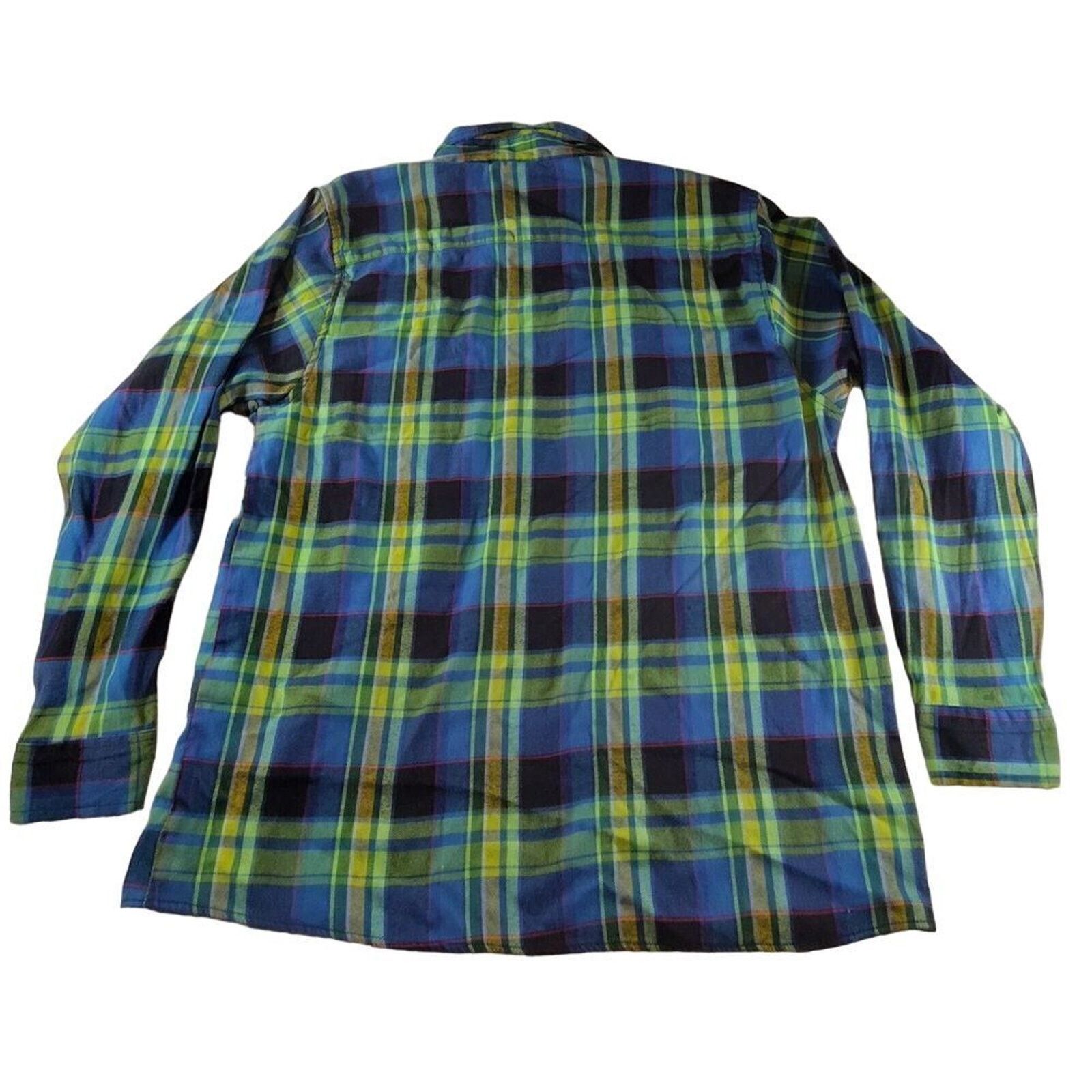 Drop Dead Drop Em Mens X Large "The Underdog" Low Rider Truck Flannel Size US XL / EU 56 / 4 - 2 Thumbnail