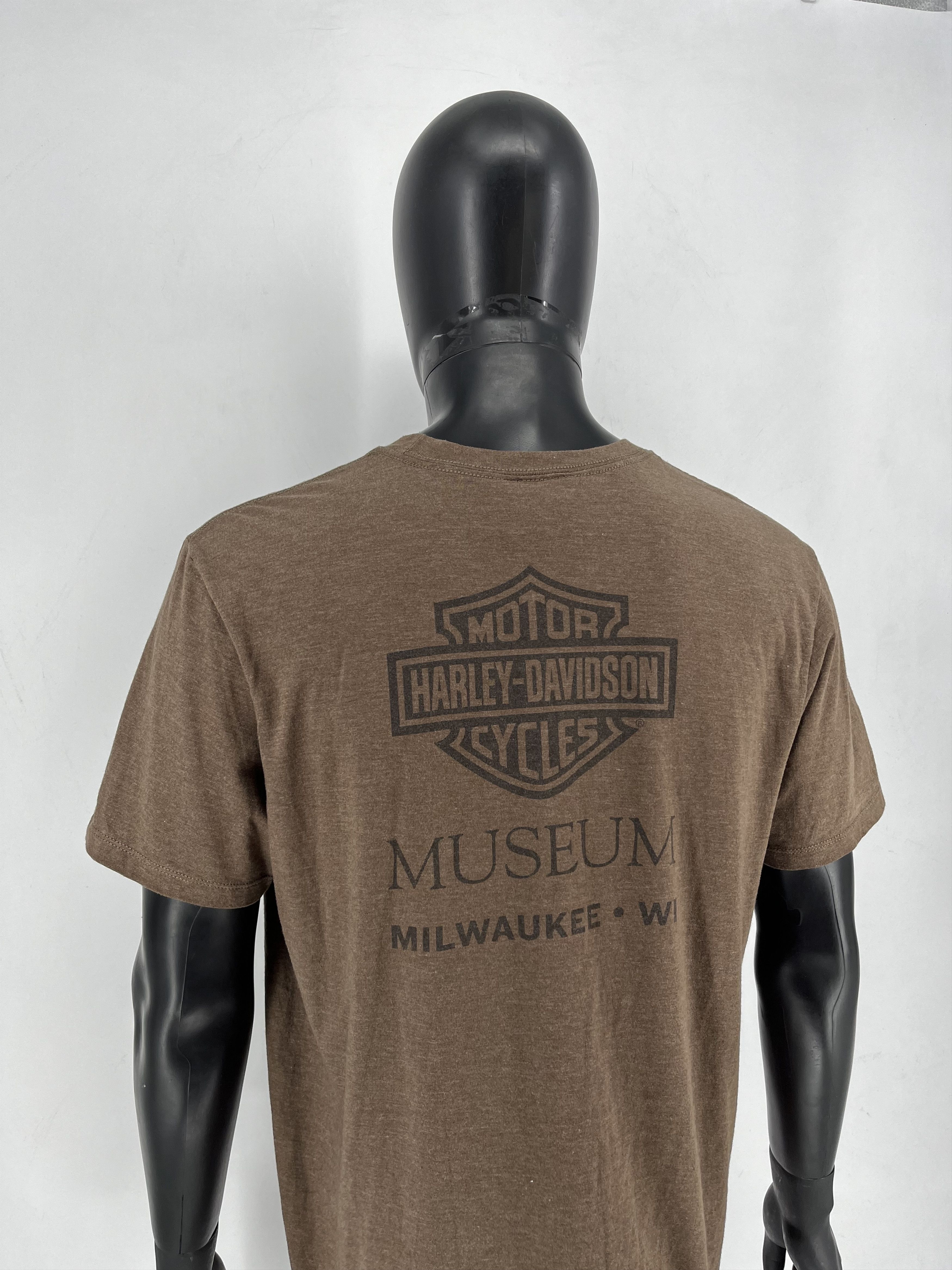 Harley Davidson Harley Davidson Museum Mens Flag T-Shirt Size L Milwaukee Size US L / EU 52-54 / 3 - 11 Thumbnail