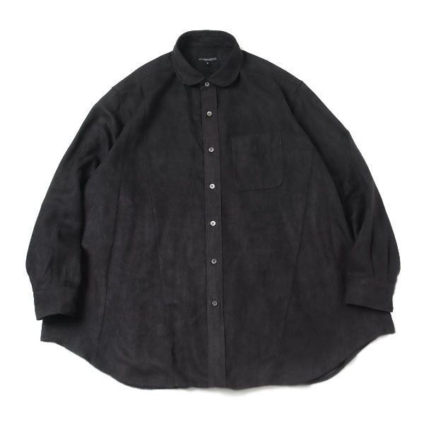 Engineered Garments Enginereed Garments Lt.Weight Fake Suede Flared Shirt Size US S / EU 44-46 / 1 - 1 Thumbnail