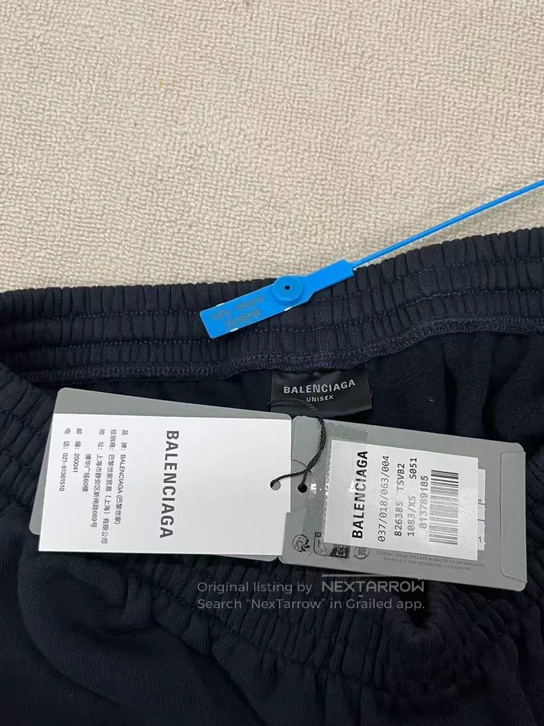 Balenciaga Balenciaga size XS Logo elastic waist loose fit mid rise s Size US 27 - 4 Thumbnail