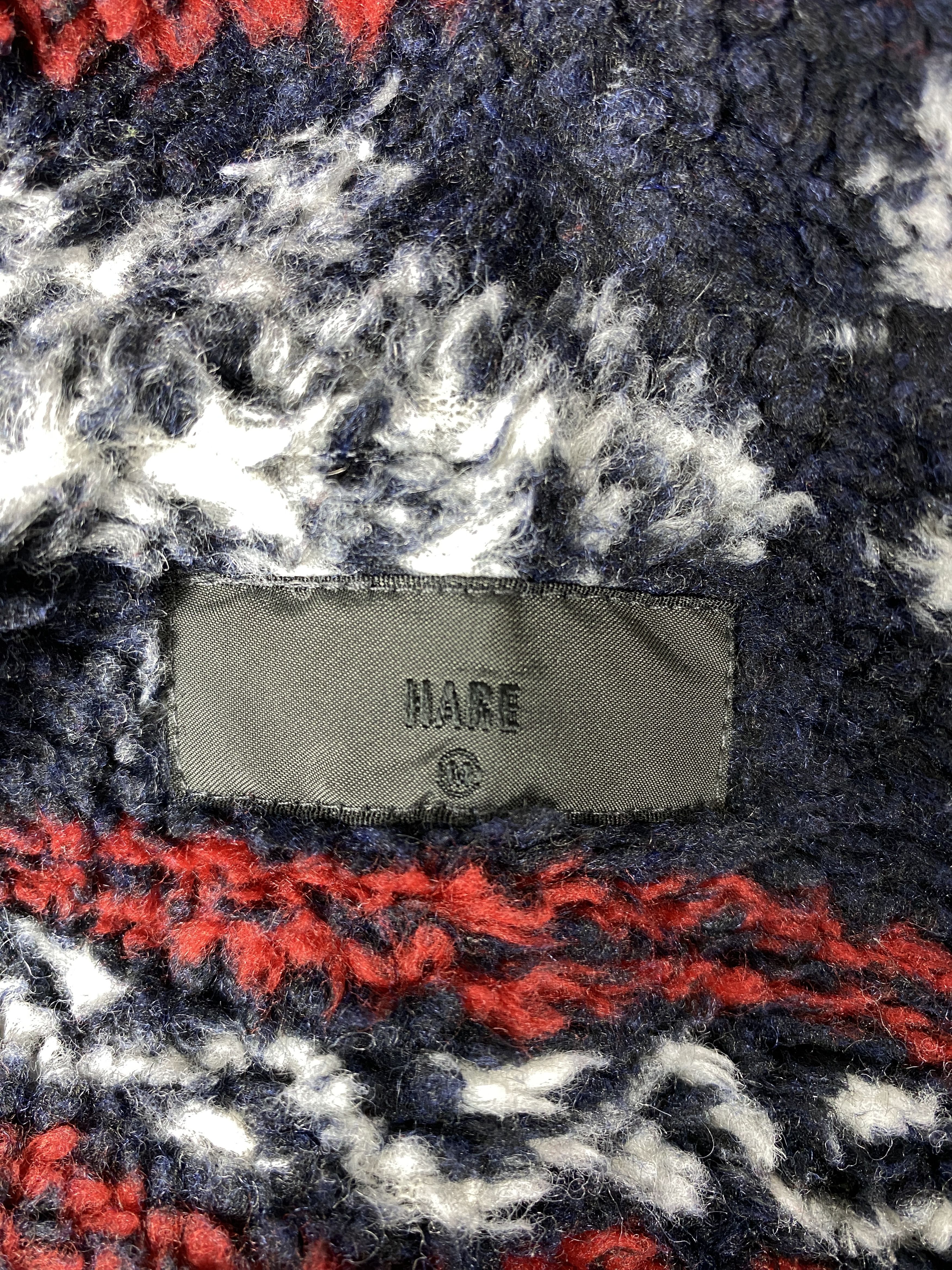 HARE × Vintage Vintage Hare Reversible Hoodie Jacket Size US S / EU 44-46 / 1 - 13 Thumbnail
