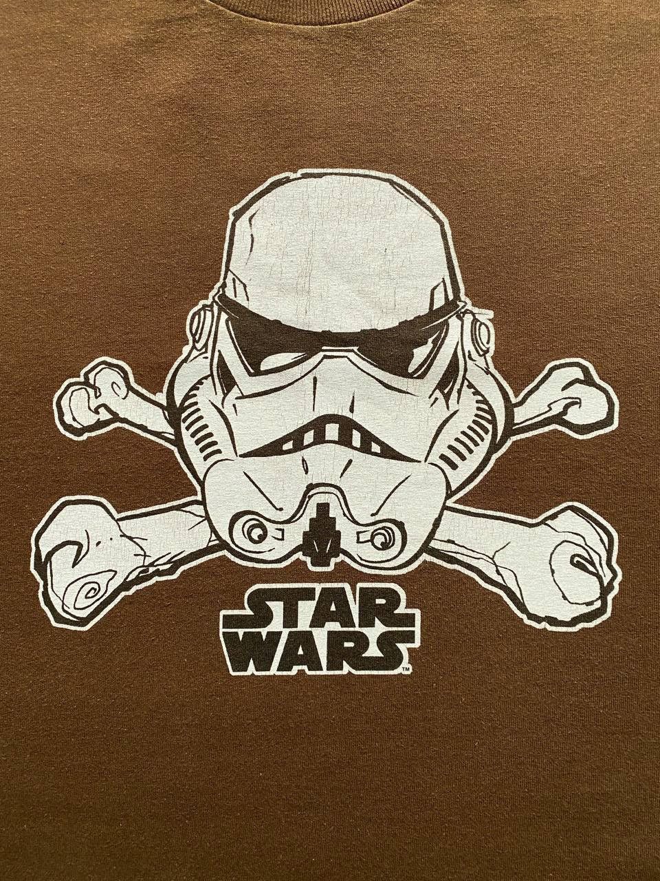 Star Wars × Vintage VINTAGE 2000s STAR WARS STORMTROOPER CROSSBONES PROMO TEE Size US L / EU 52-54 / 3 - 4 Thumbnail