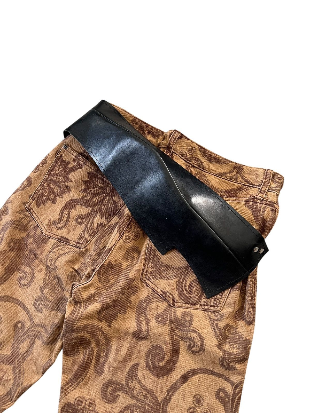 Comme des Garcons Archive Comme des Garçons Leather Shoulder Belt Size ONE SIZE - 19 Thumbnail