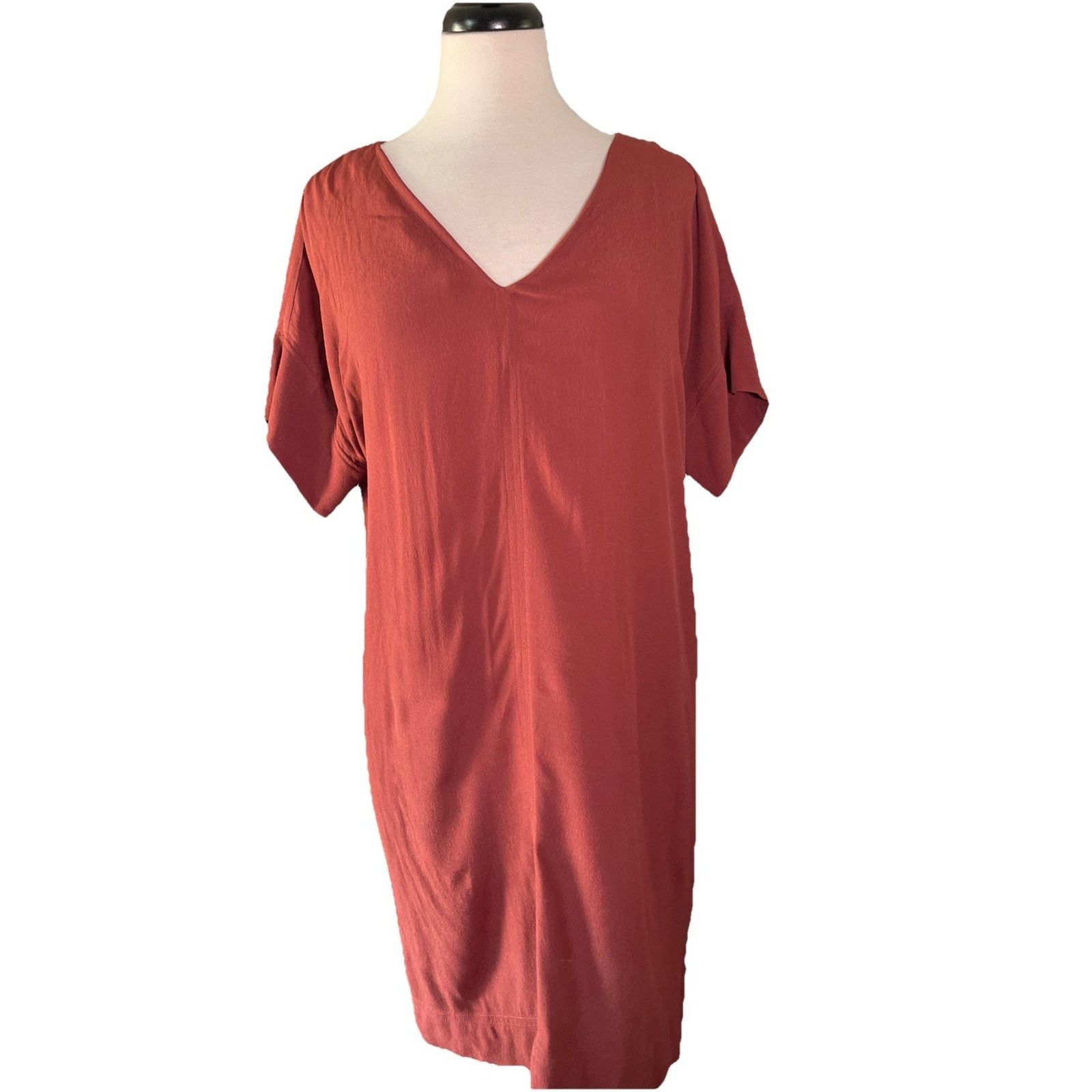Madewell Women's Madewell Rust Lightweight Dress Size Small Size S / US 4 / IT 40 - 1 Thumbnail