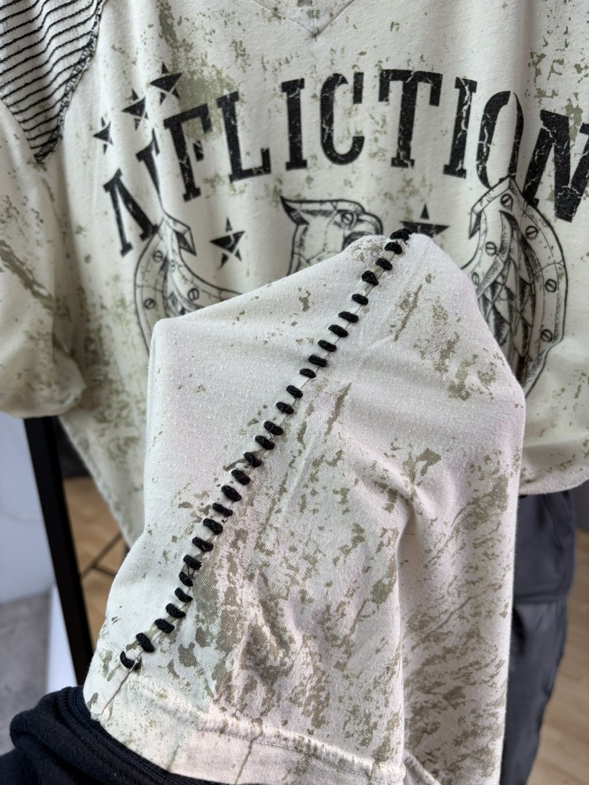 Affliction Affliction Skull Tee Y2K Archive MMA Era Graphic T-shirt Size US XL / EU 56 / 4 - 8 Thumbnail