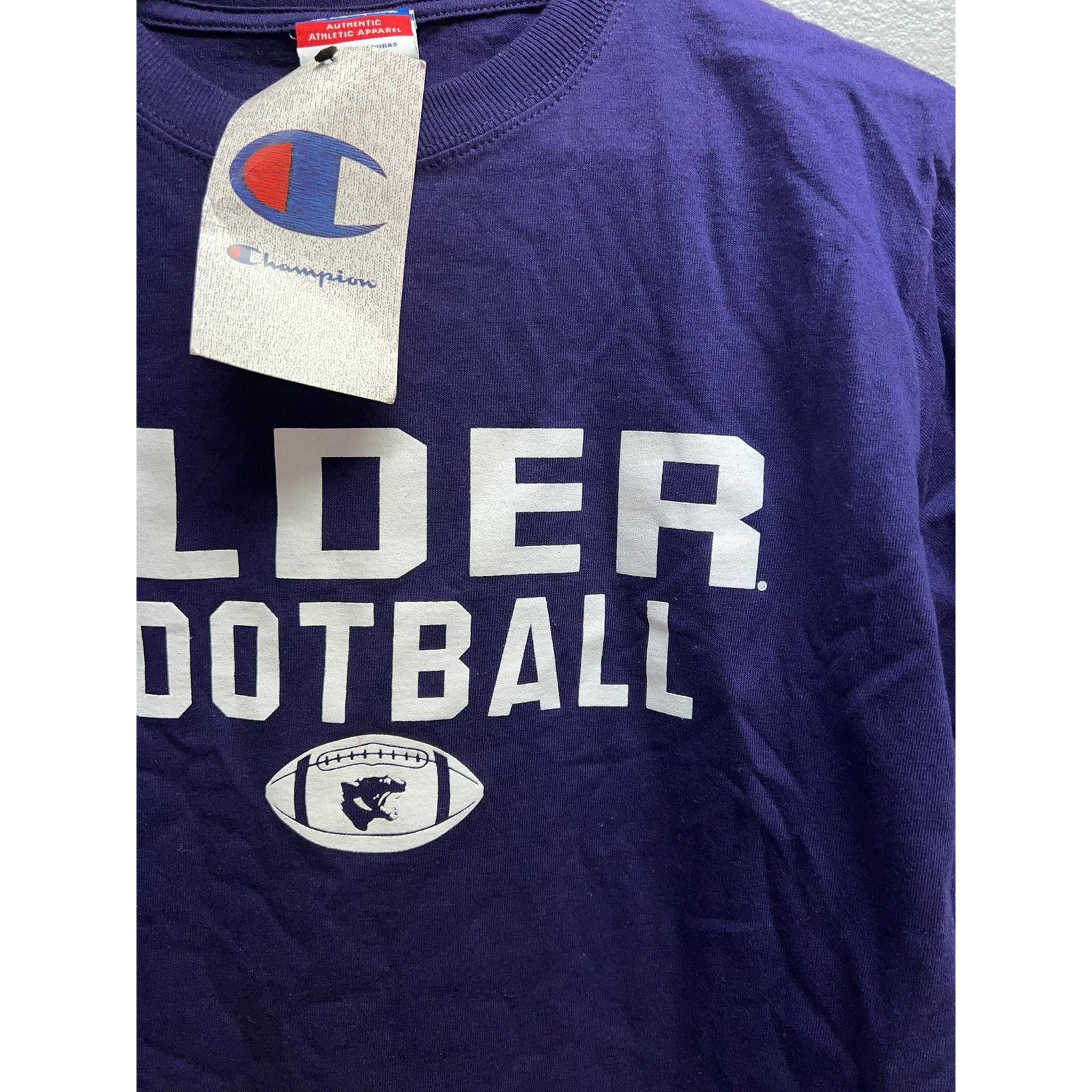 Champion Champion Elder Football Shirt Purple Tee NWT 2000s Medium Size US M / EU 48-50 / 2 - 3 Thumbnail
