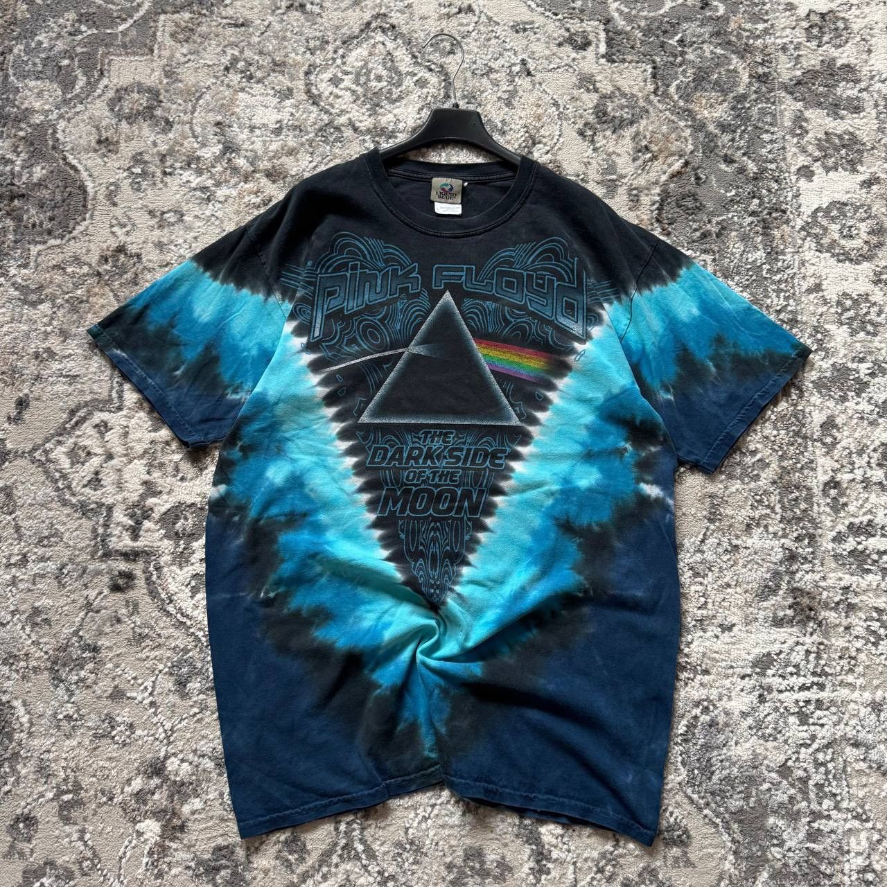 Pink Floyd Liquid Blue Pink Floyd Dark Side of The Moon T-Shirt Size US L / EU 52-54 / 3 - 2 Thumbnail