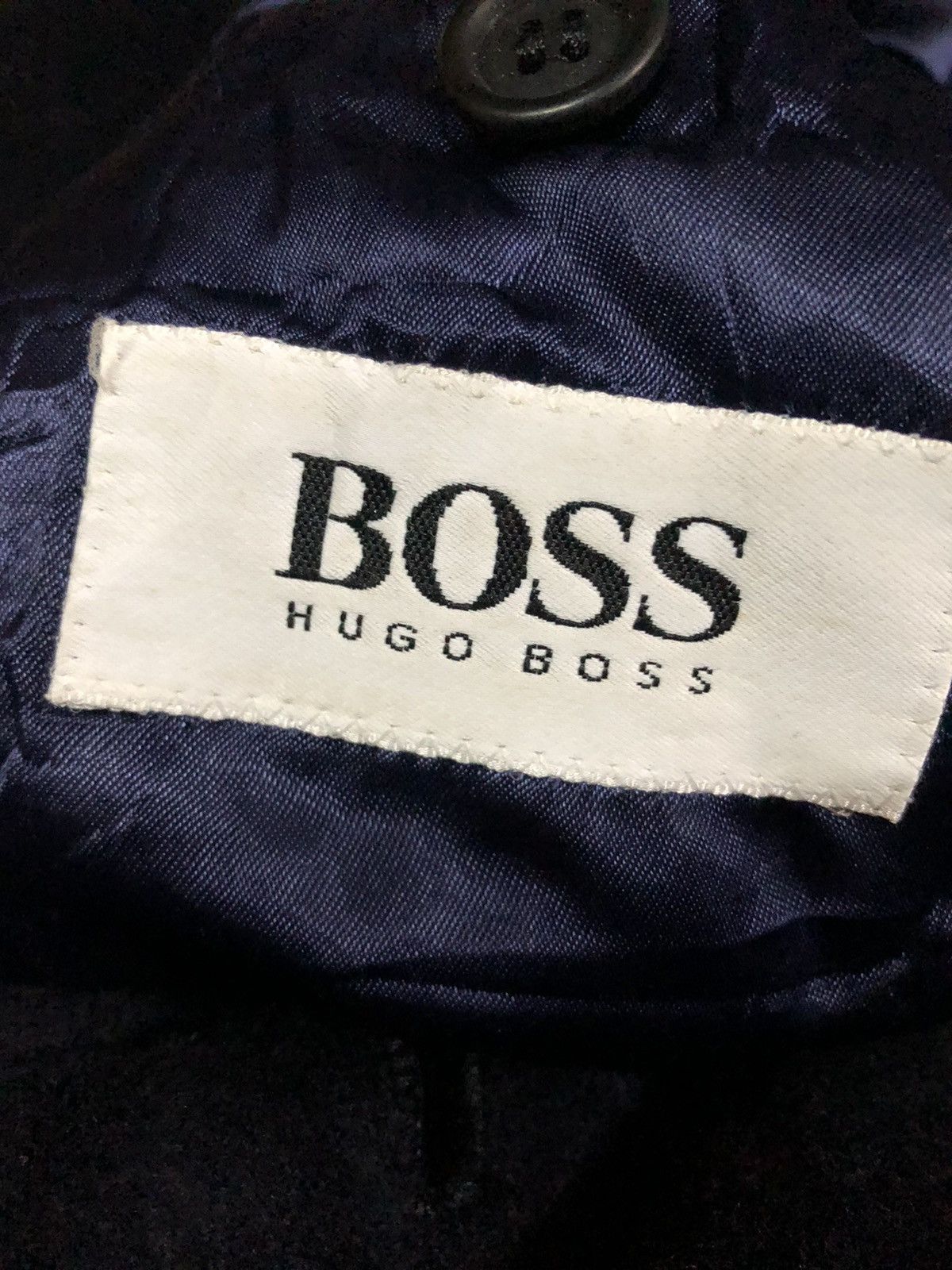 Hugo Boss Hugo Boss Cashmere Finest Quality Long Coat Size US L / EU 52-54 / 3 - 3 Thumbnail