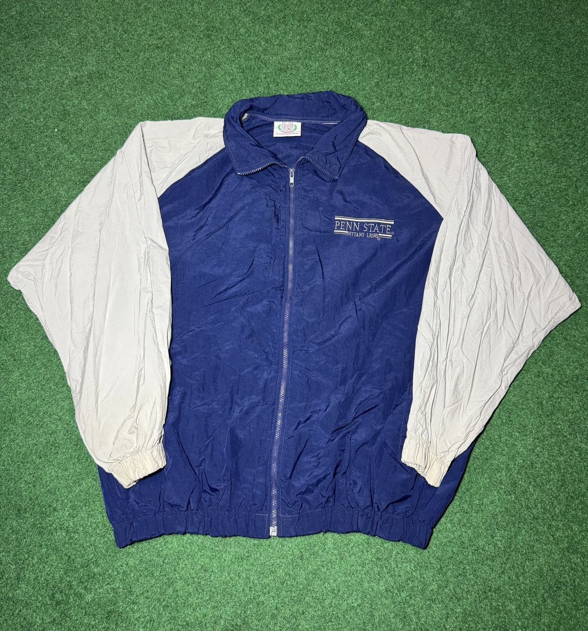NCAA × Vintage Vintage 90s Penn State Nittany Lions Lightweight Windbreaker Size US XL / EU 56 / 4 - 1 Thumbnail