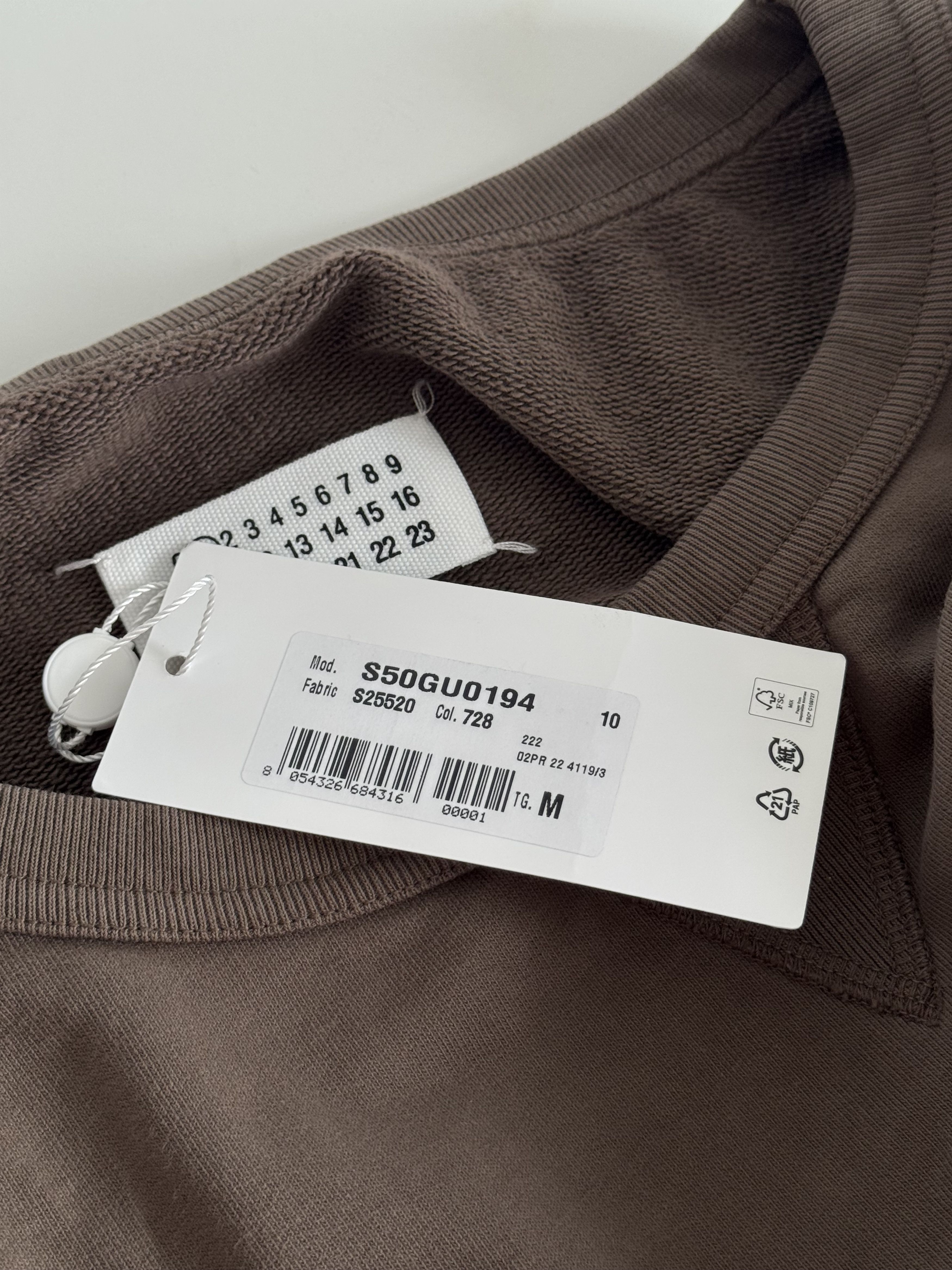 Maison Margiela Maison Margiela sweatshirt | Size M | Brand new Size US M / EU 48-50 / 2 - 6 Thumbnail
