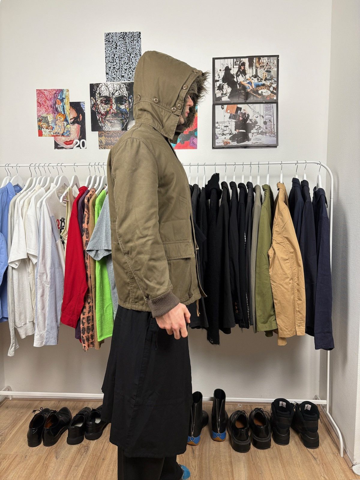 Japanese Brand Japanese Archive PPFM Winter Parka Jacket Size US L / EU 52-54 / 3 - 4 Thumbnail