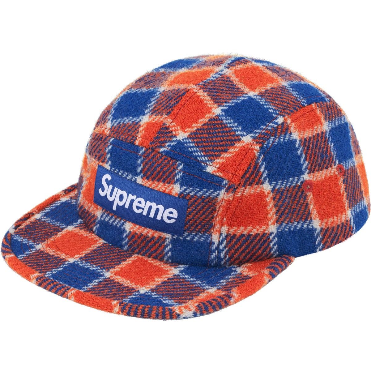 Supreme Harris Tweed Camp Cap | Grailed